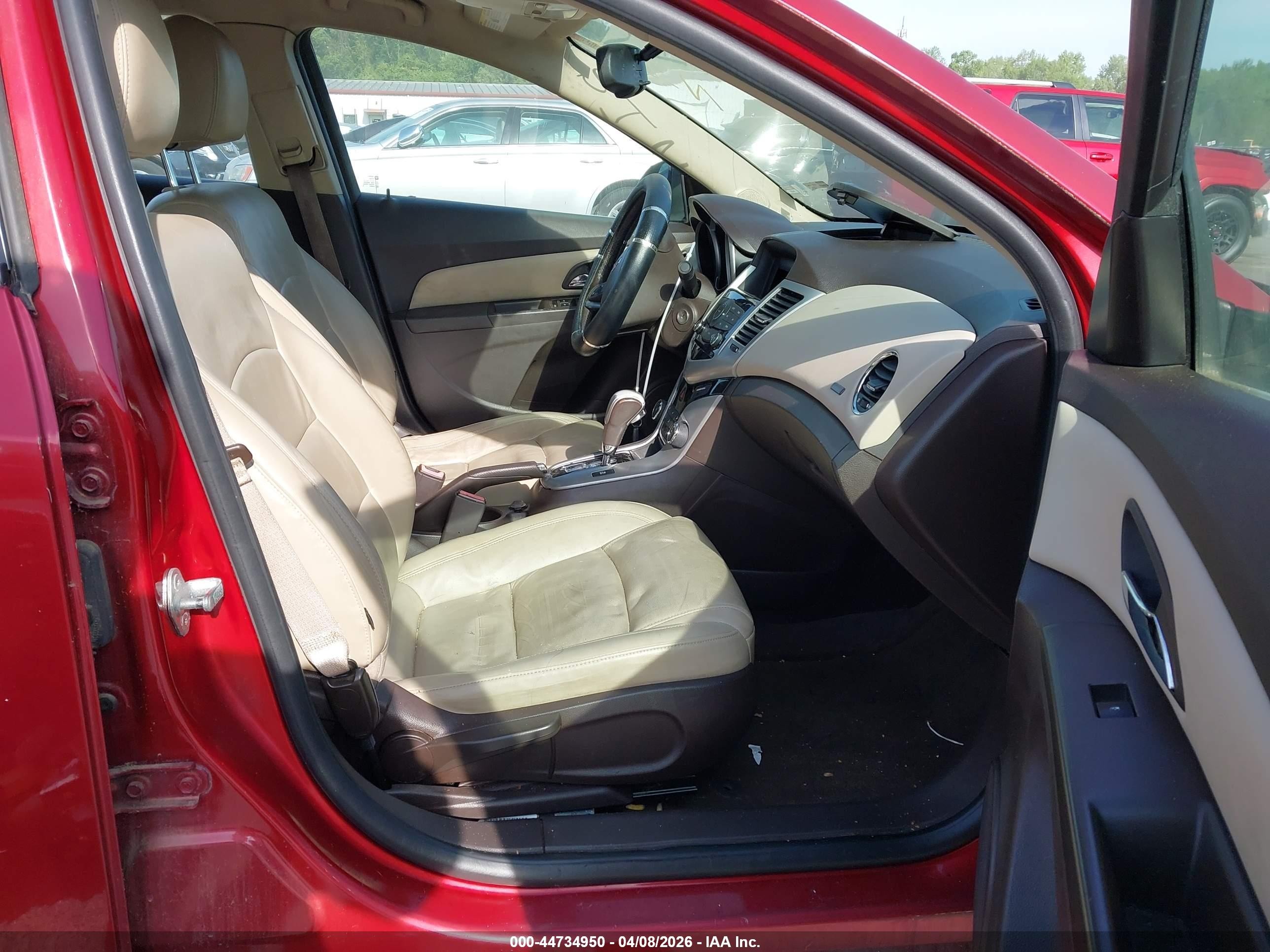 2012 Chevrolet Cruze 2lt Красный vin: 1G1PG5SC8C7349314