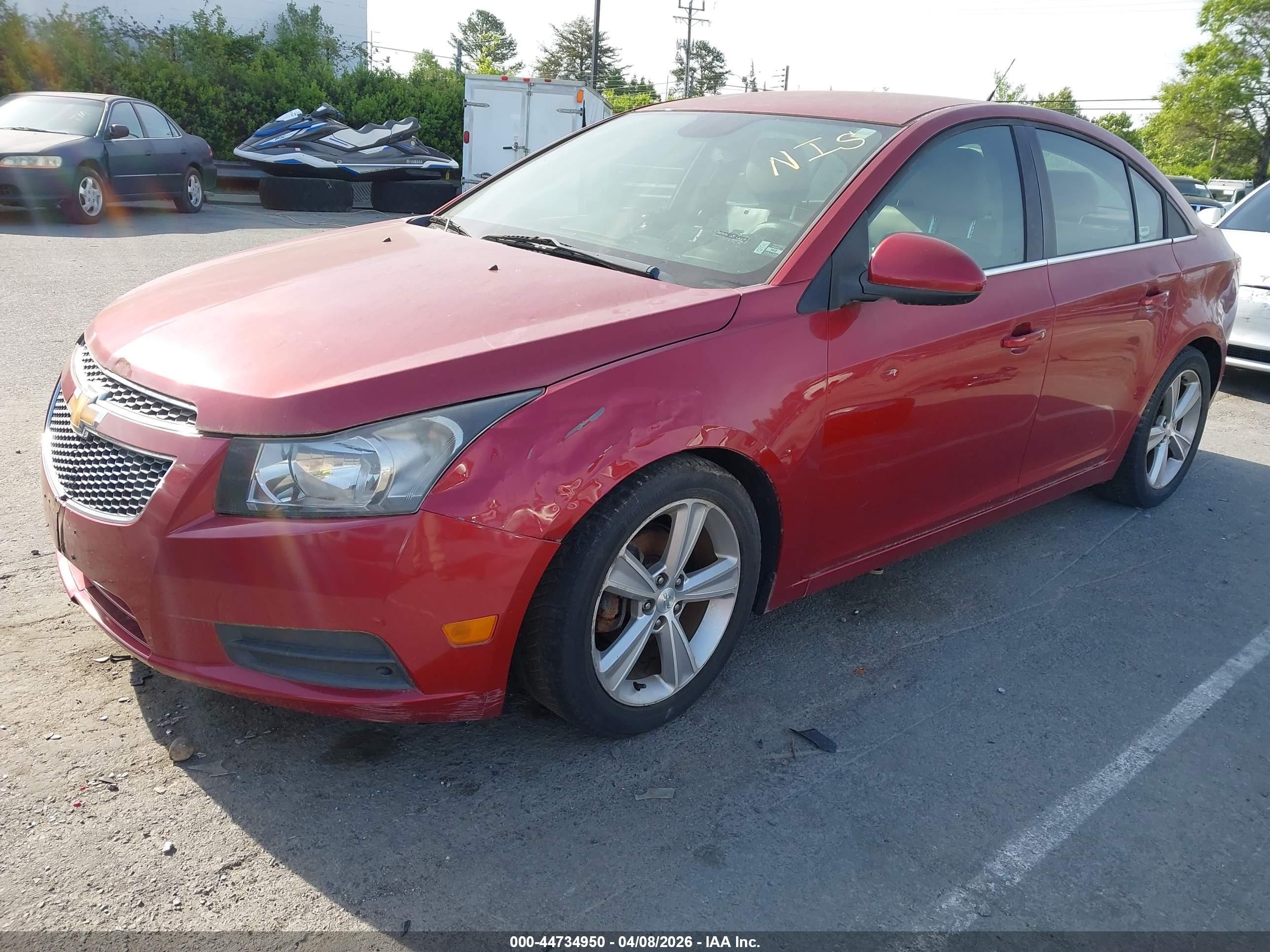 2012 Chevrolet Cruze 2lt Красный vin: 1G1PG5SC8C7349314