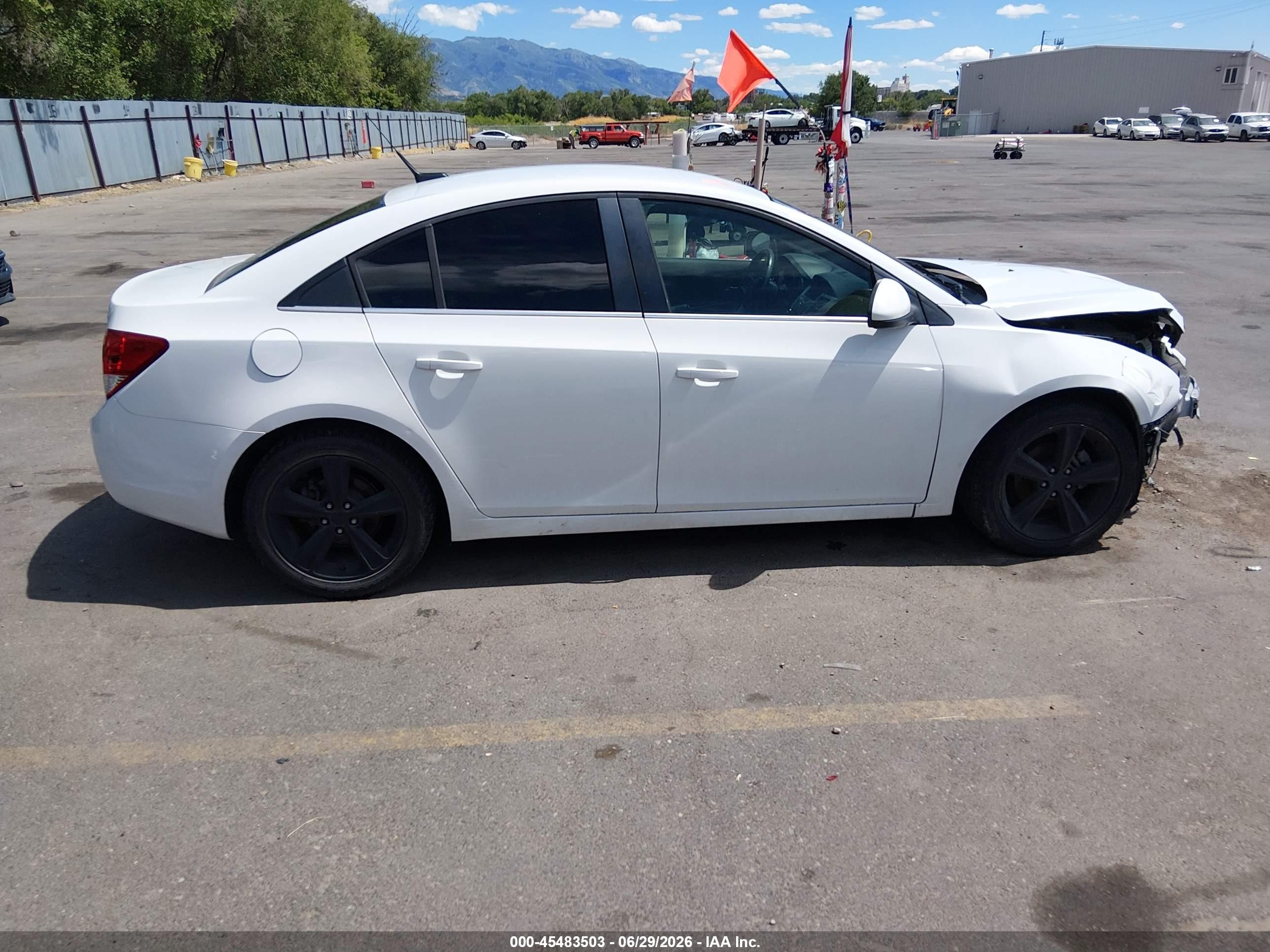 2012 Chevrolet Cruze 2lt White vin: 1G1PG5SC9C7121306