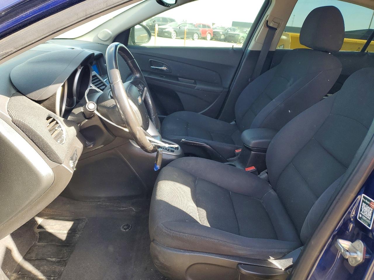 2012 Chevrolet Cruze Lt Blue vin: 1G1PG5SC9C7355557