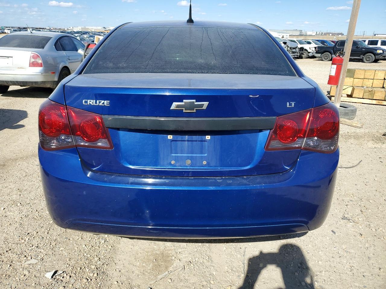 2012 Chevrolet Cruze Lt Blue vin: 1G1PG5SC9C7355557