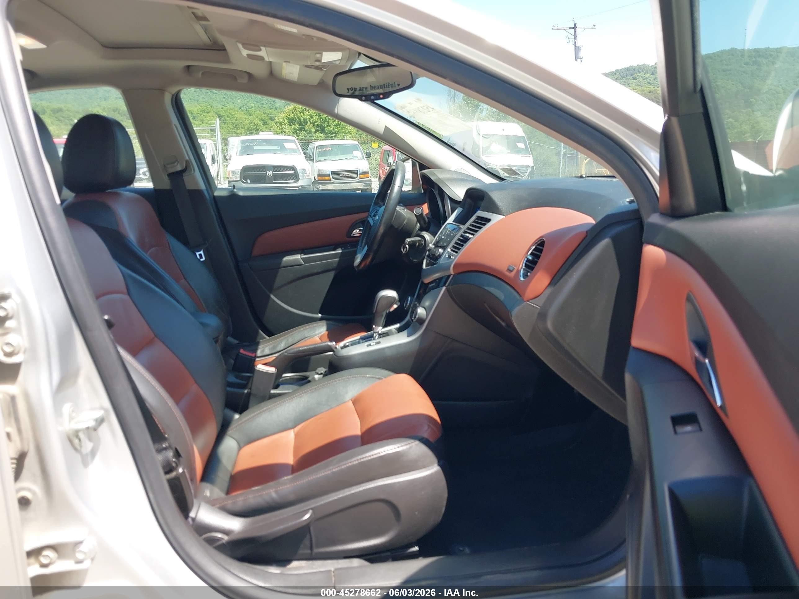 2012 Chevrolet Cruze 2lt Silver vin: 1G1PG5SC9C7383729