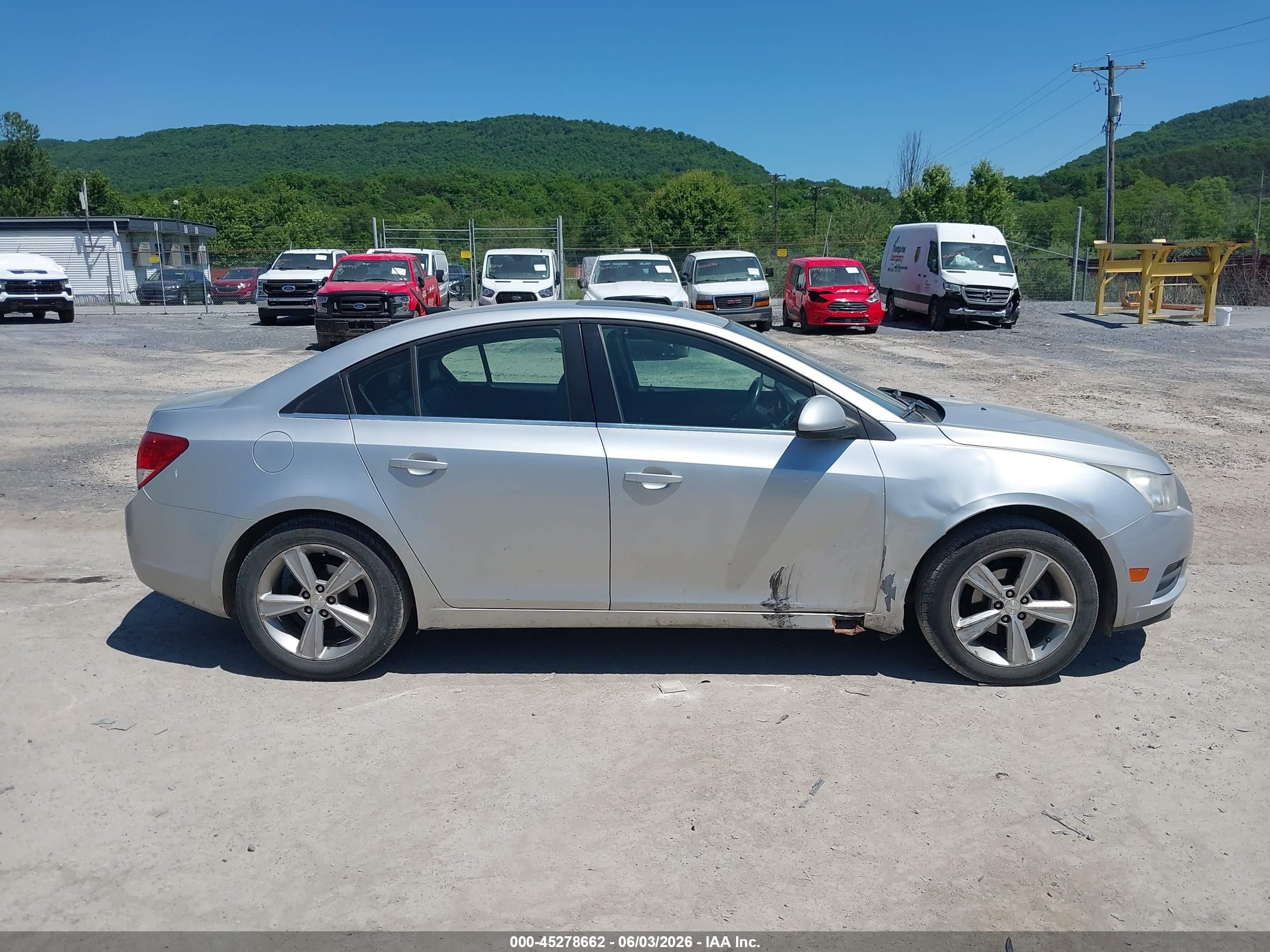 2012 Chevrolet Cruze 2lt Silver vin: 1G1PG5SC9C7383729