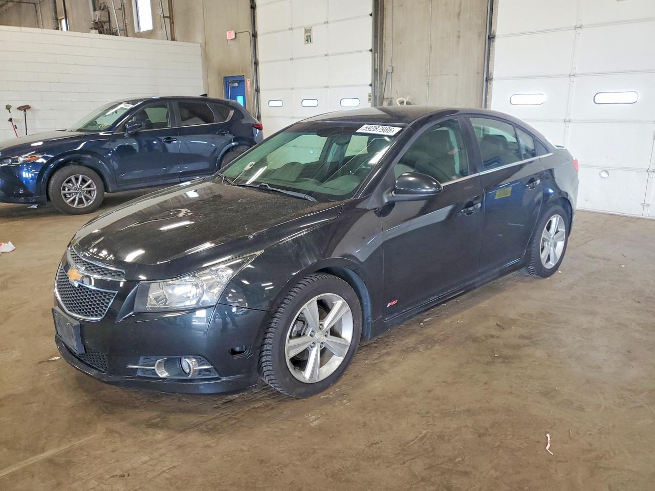 2012 Chevrolet Cruze Lt Black vin: 1G1PG5SC9C7390213