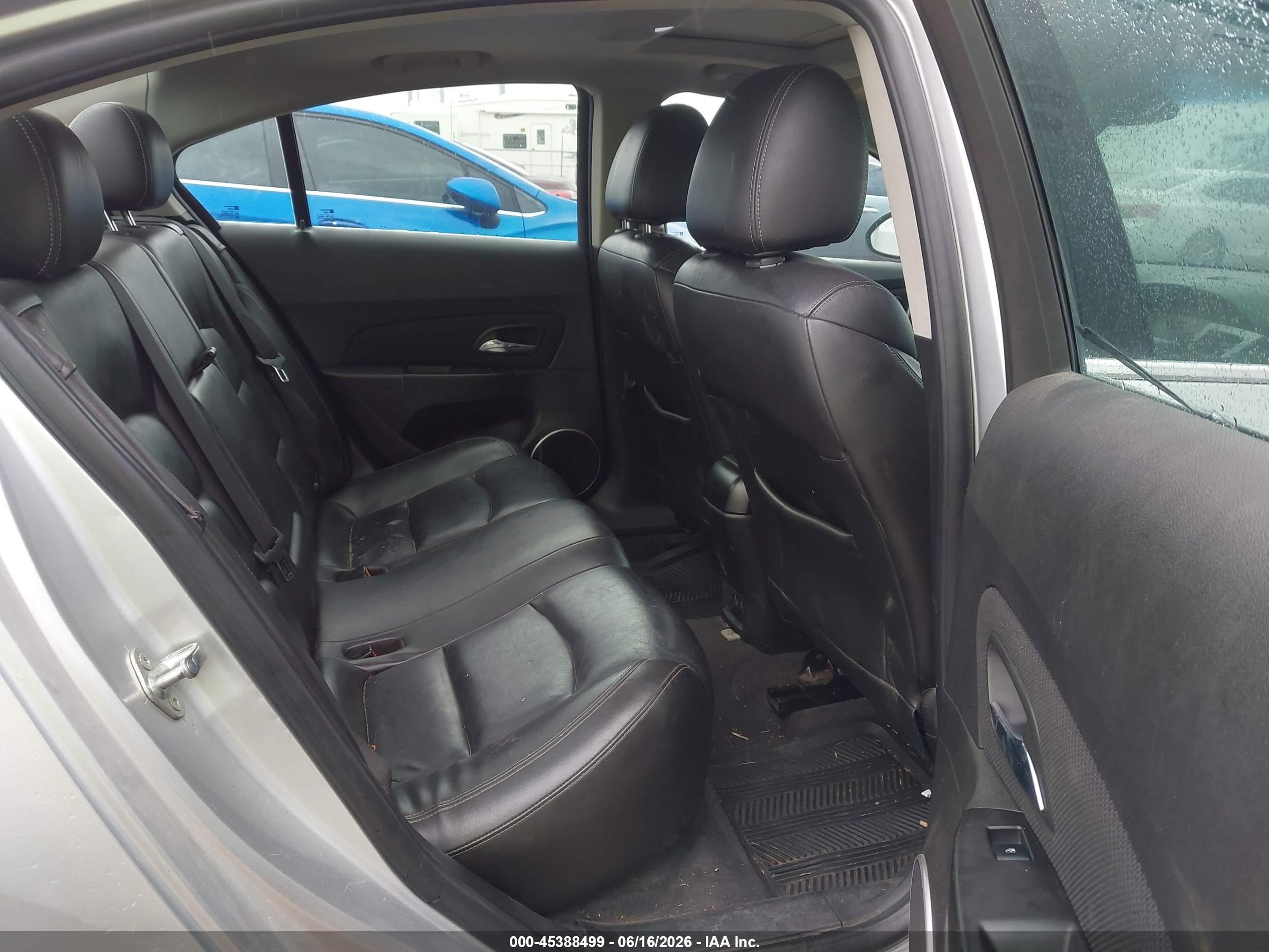 2012 Chevrolet Cruze 2lt Silver vin: 1G1PG5SCXC7123341