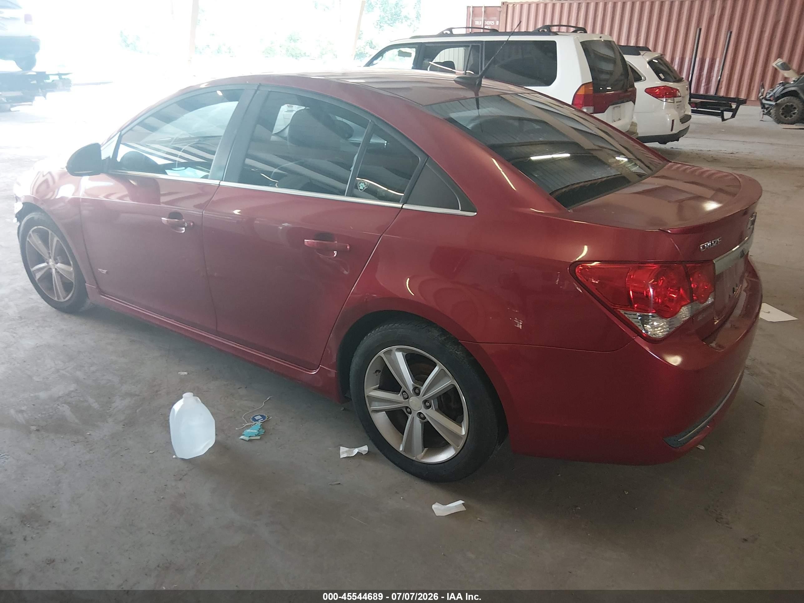 2012 Chevrolet Cruze 2lt Burgundy vin: 1G1PG5SCXC7199447