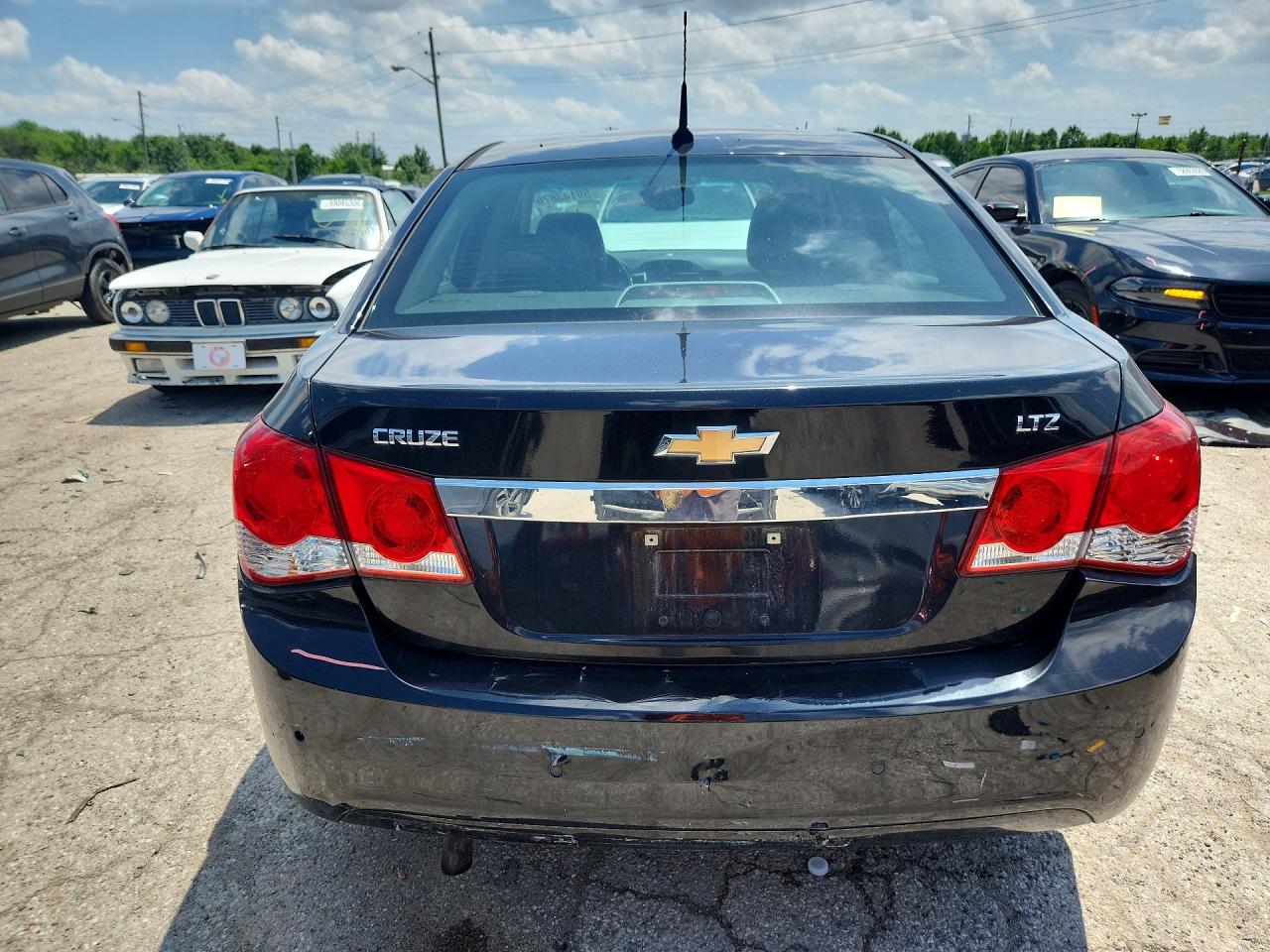 2011 Chevrolet Cruze Ltz Black vin: 1G1PH5S90B7164626