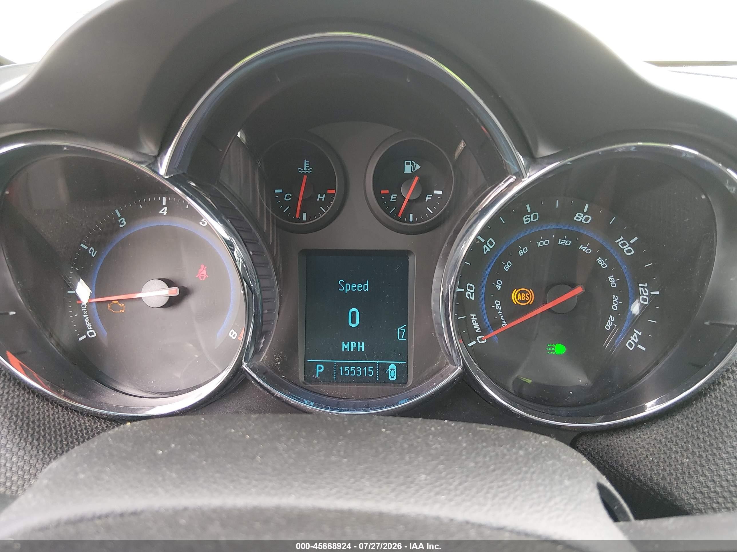 2011 Chevrolet Cruze Ltz Red vin: 1G1PH5S90B7190580