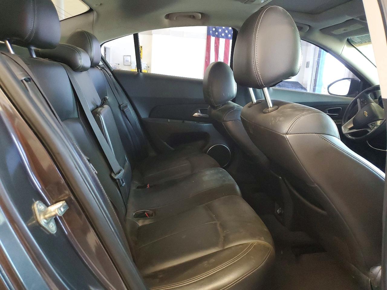 2011 Chevrolet Cruze Ltz Brown vin: 1G1PH5S91B7153859