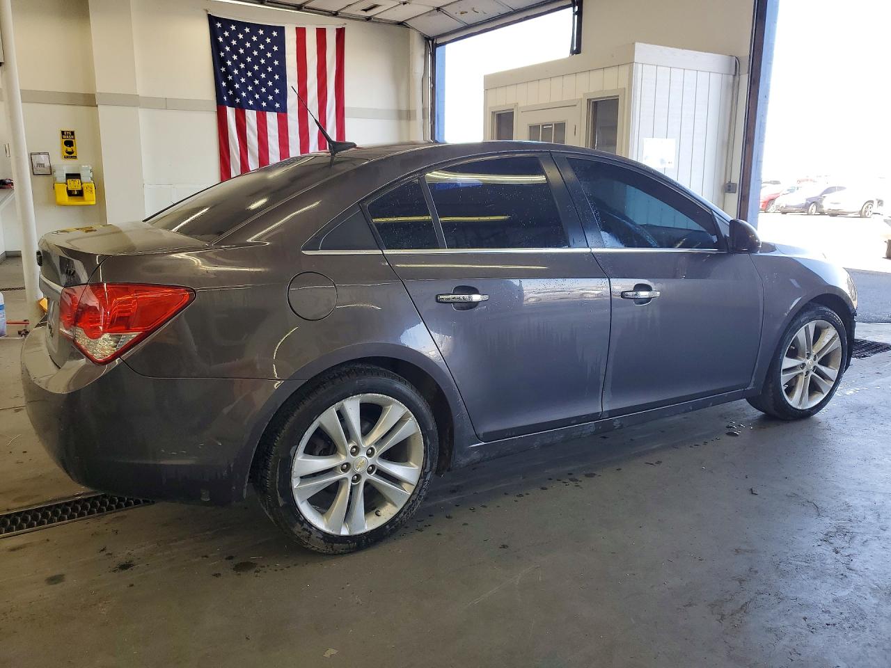 2011 Chevrolet Cruze Ltz Brown vin: 1G1PH5S91B7153859