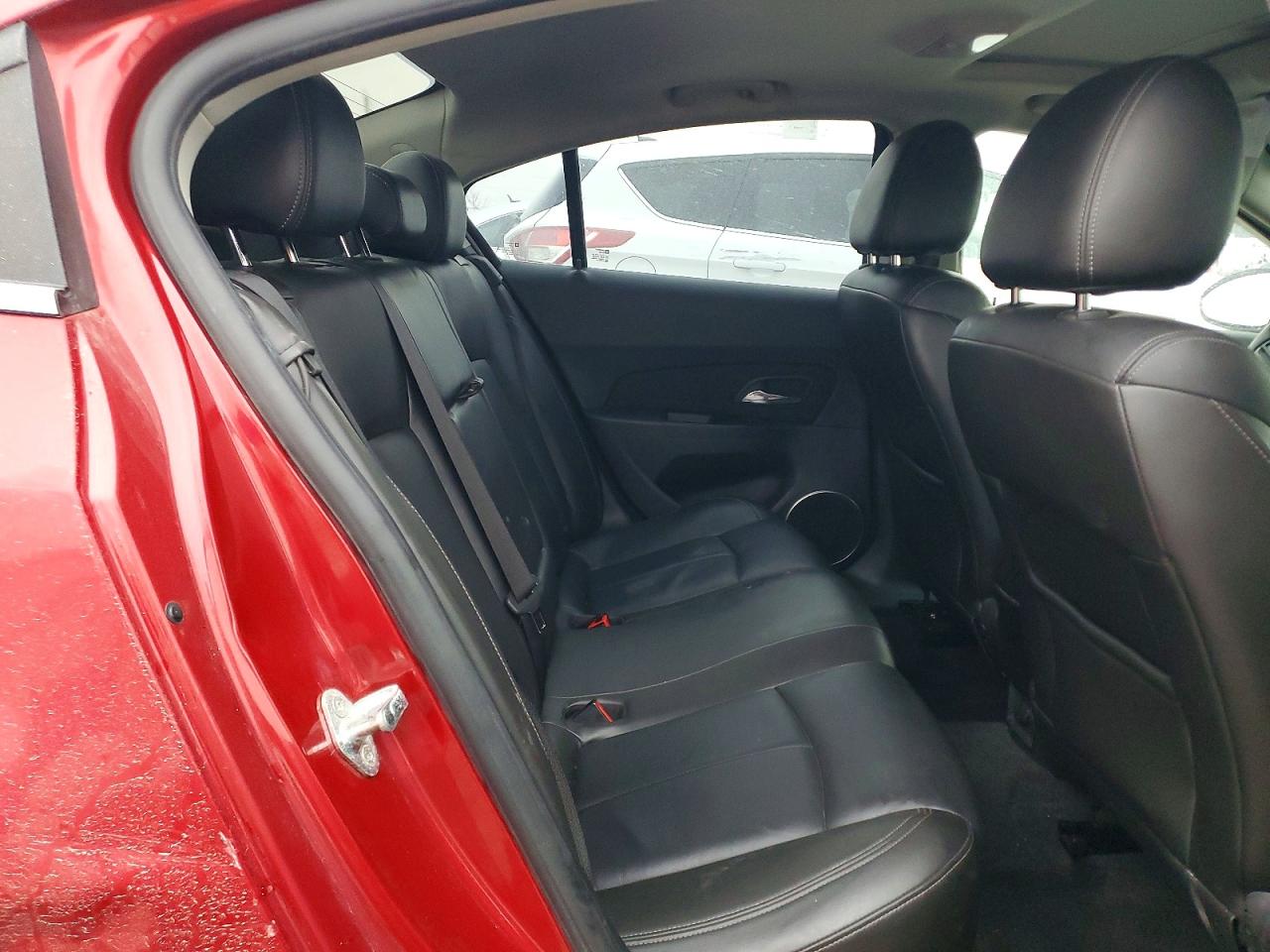 2011 Chevrolet Cruze Ltz Red vin: 1G1PH5S92B7157872