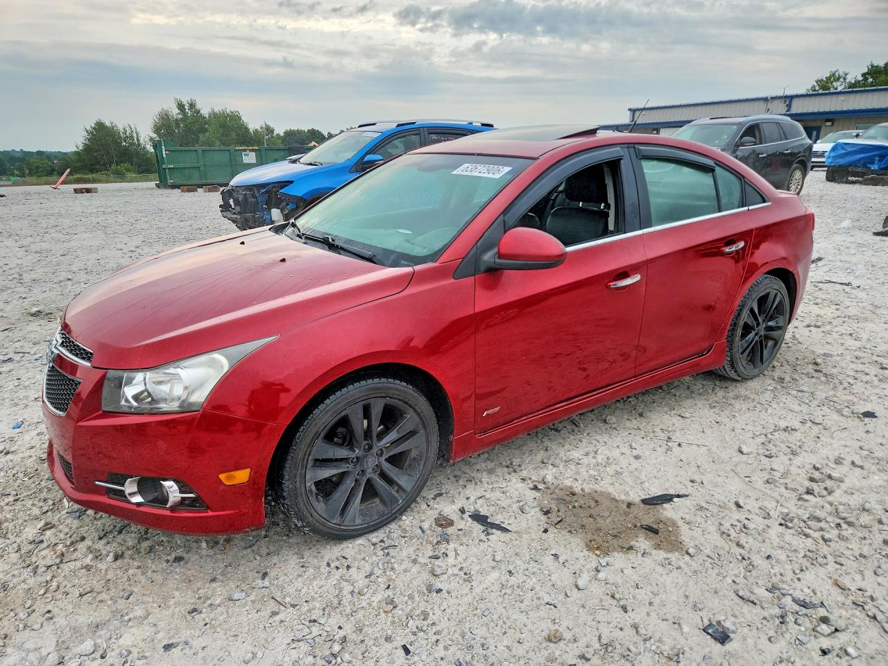 2011 Chevrolet Cruze Ltz Красный vin: 1G1PH5S92B7170380