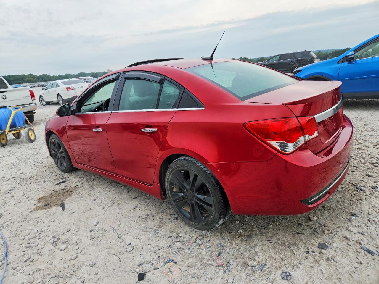 2011 Chevrolet Cruze Ltz Красный vin: 1G1PH5S92B7170380