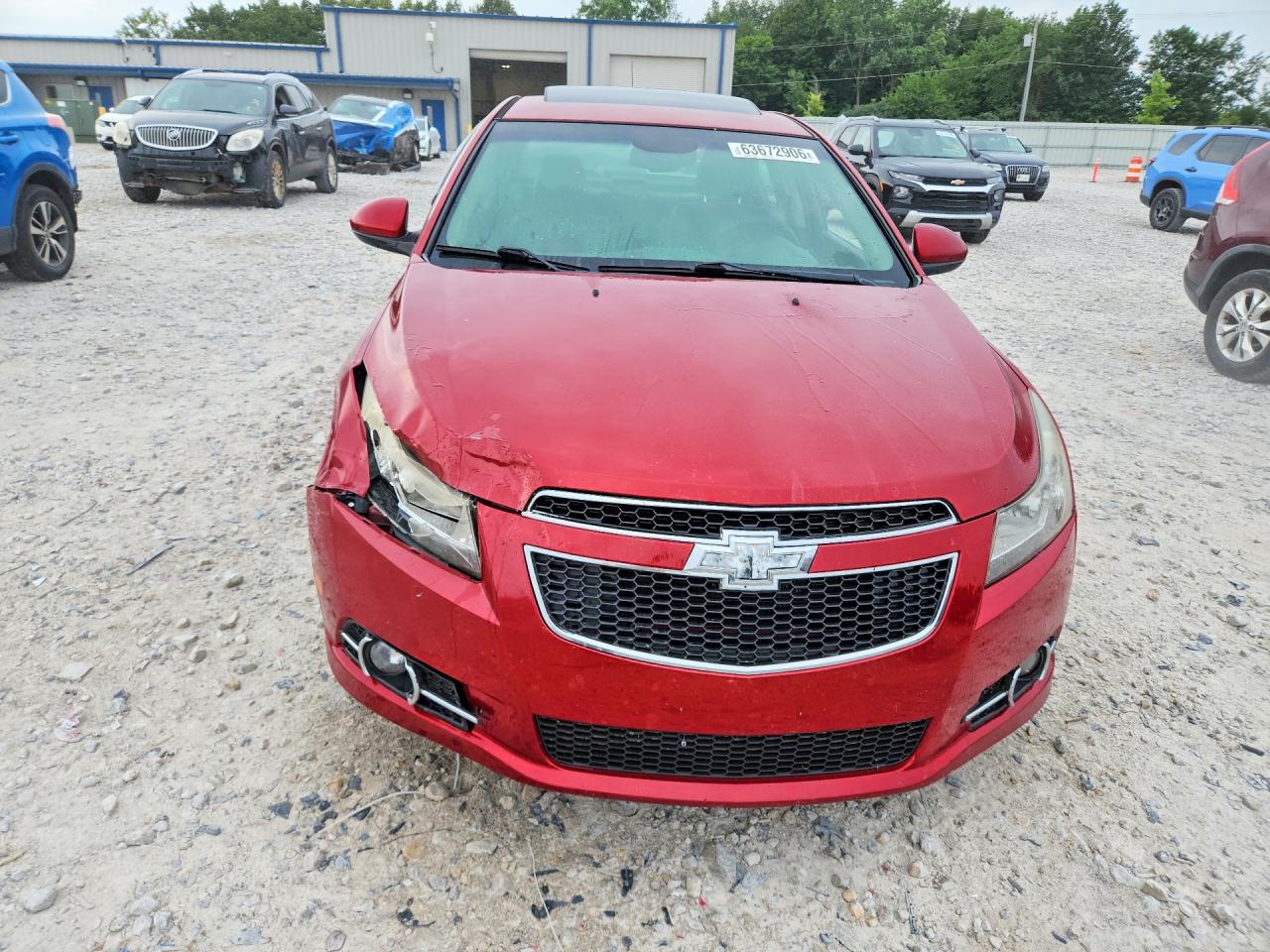 2011 Chevrolet Cruze Ltz Красный vin: 1G1PH5S92B7170380
