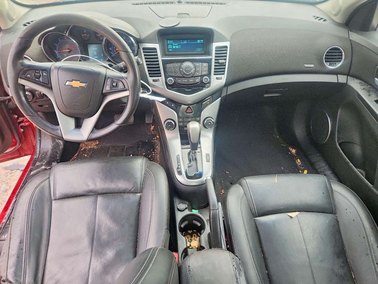 2011 Chevrolet Cruze Ltz Красный vin: 1G1PH5S92B7170380
