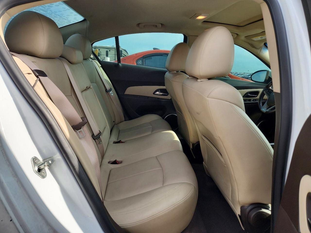 2011 Chevrolet Cruze Ltz White vin: 1G1PH5S93B7131362