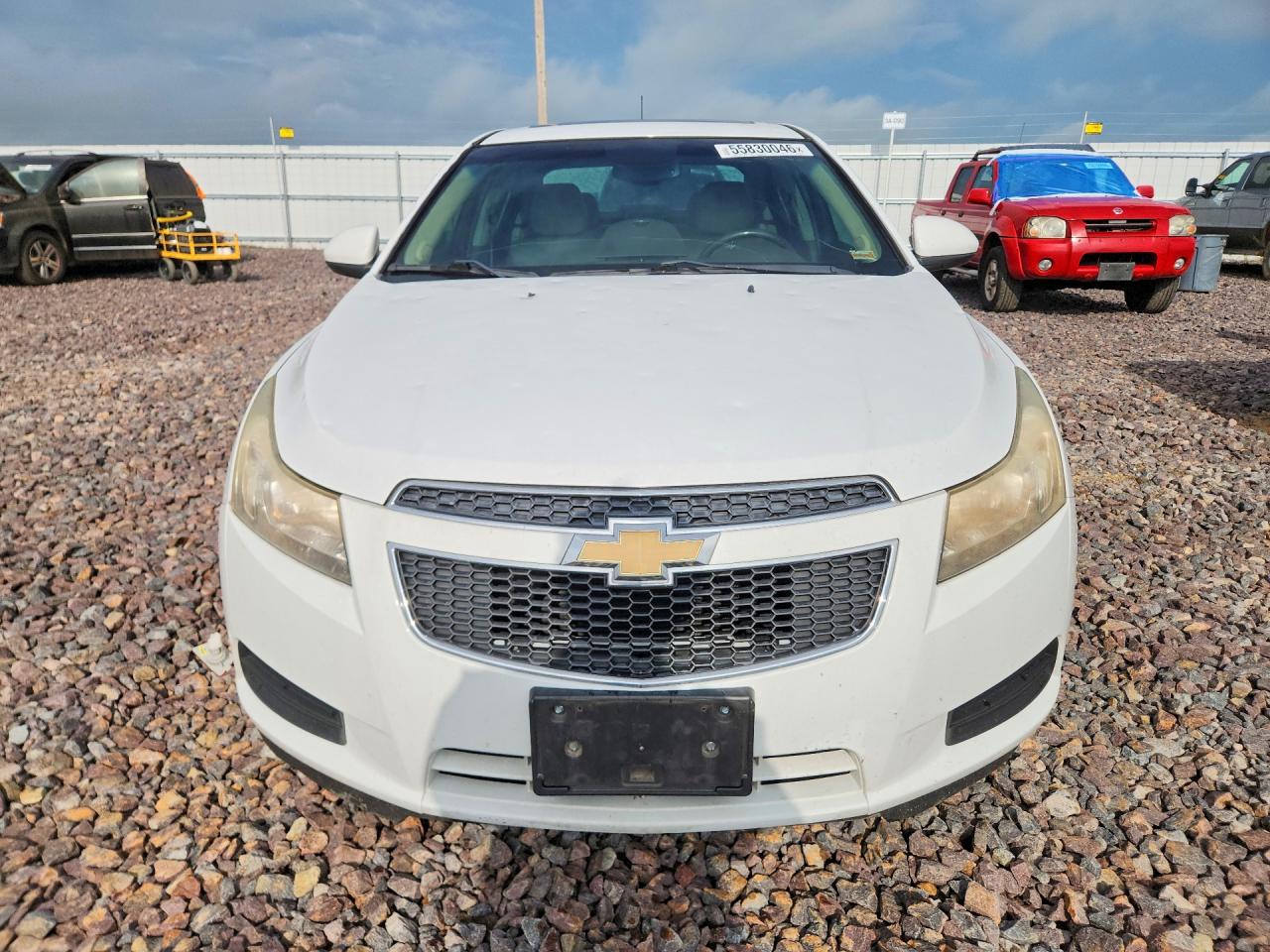 2011 Chevrolet Cruze Ltz White vin: 1G1PH5S93B7131362