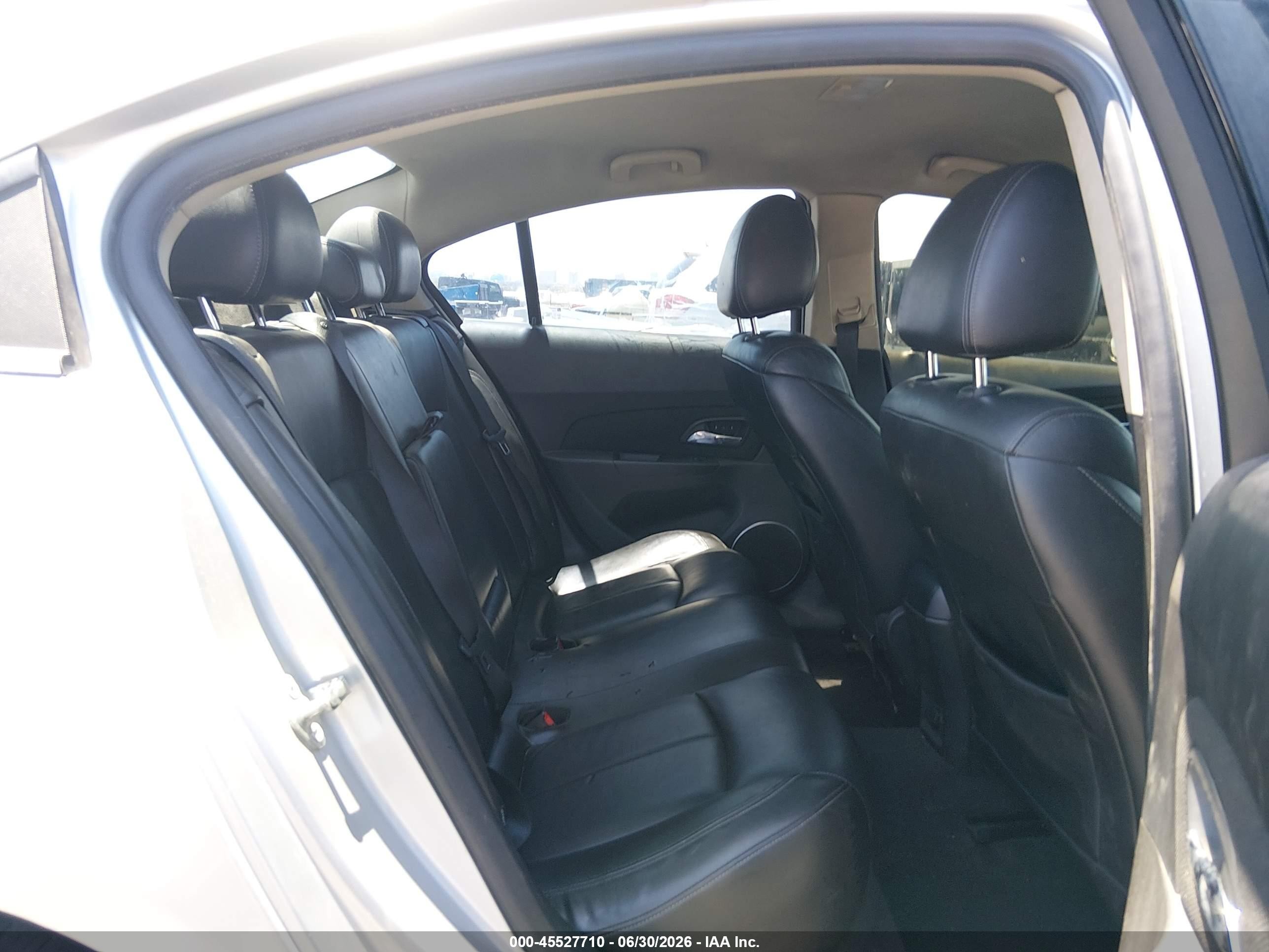 2011 Chevrolet Cruze Ltz Silver vin: 1G1PH5S93B7169108