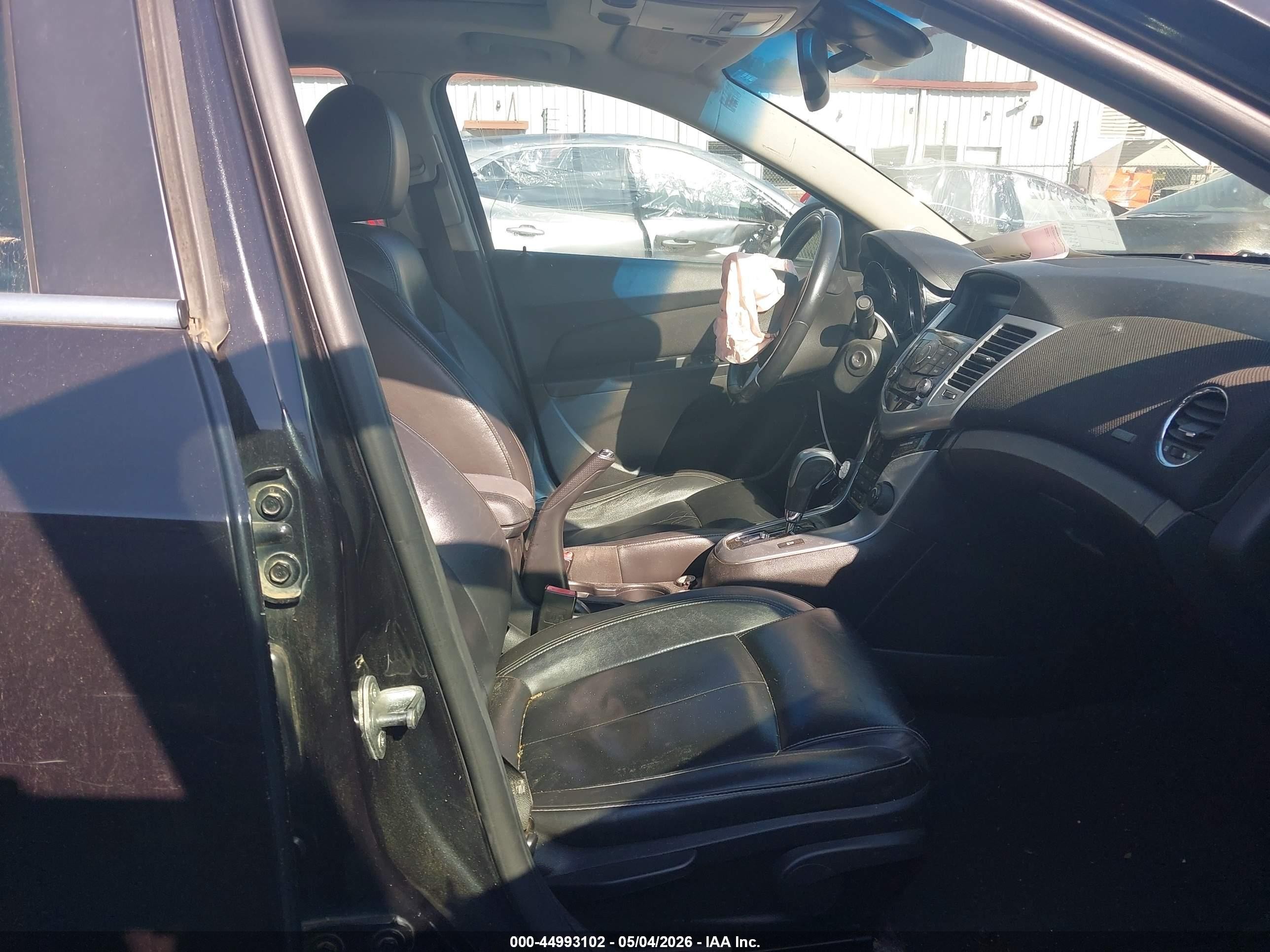 2011 Chevrolet Cruze Ltz Черный vin: 1G1PH5S93B7189312