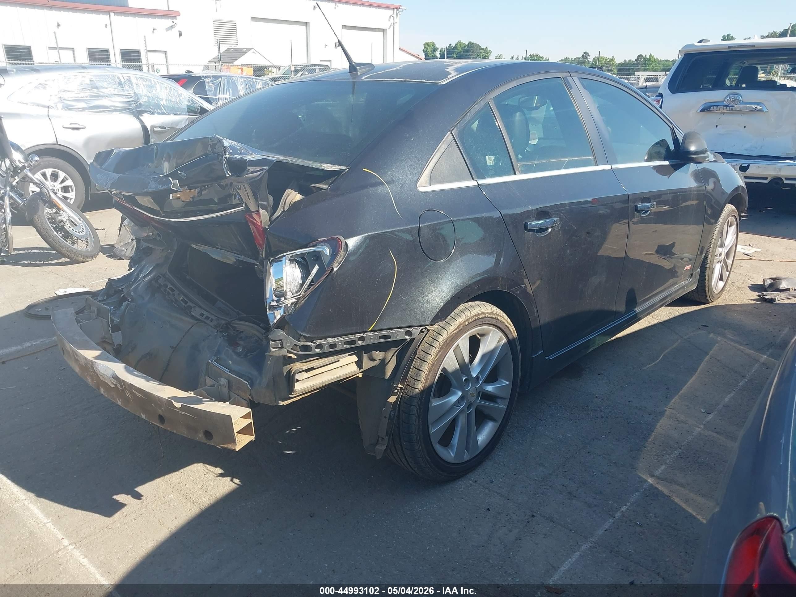 2011 Chevrolet Cruze Ltz Черный vin: 1G1PH5S93B7189312