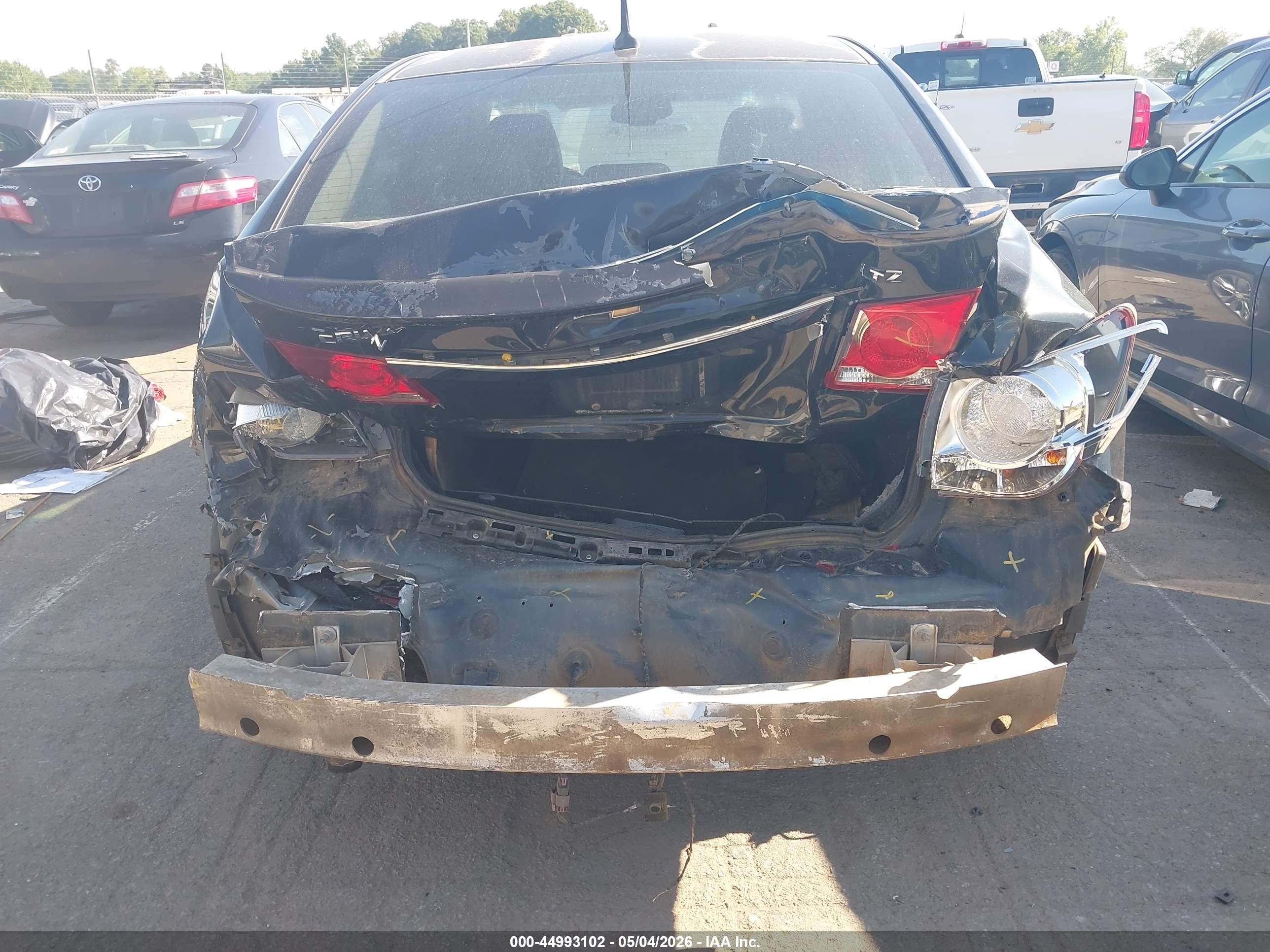 2011 Chevrolet Cruze Ltz Черный vin: 1G1PH5S93B7189312