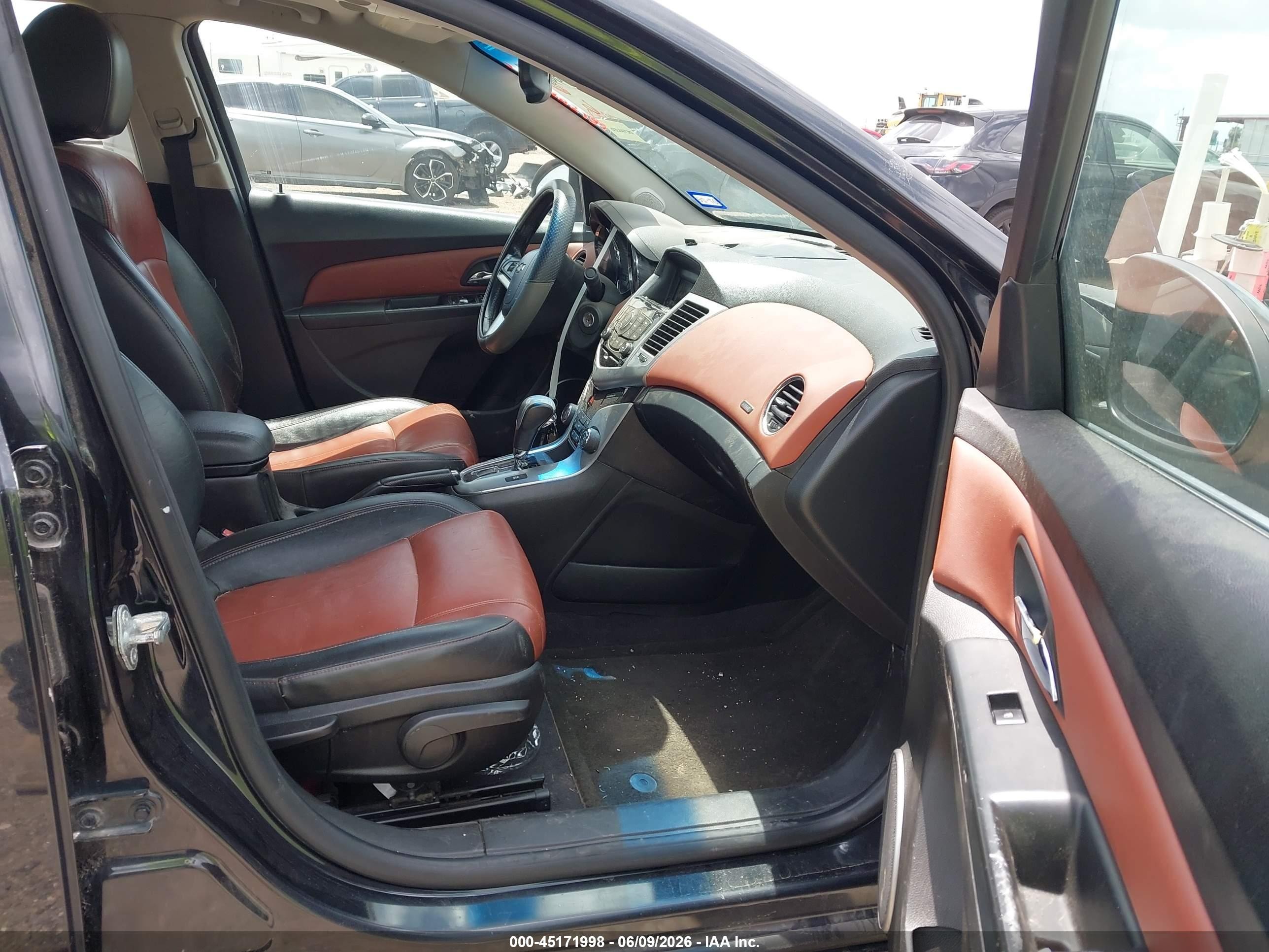 2011 Chevrolet Cruze Ltz Черный vin: 1G1PH5S93B7229095