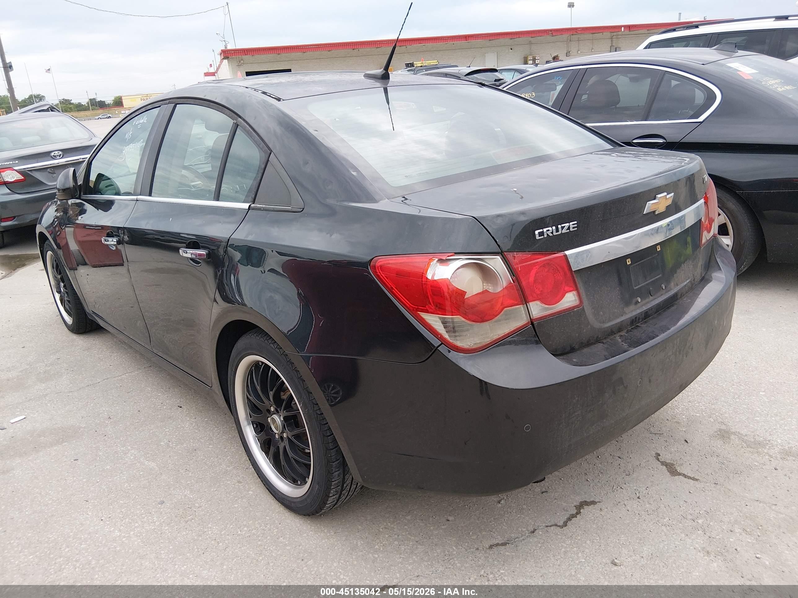2011 Chevrolet Cruze Ltz Черный vin: 1G1PH5S93B7232076