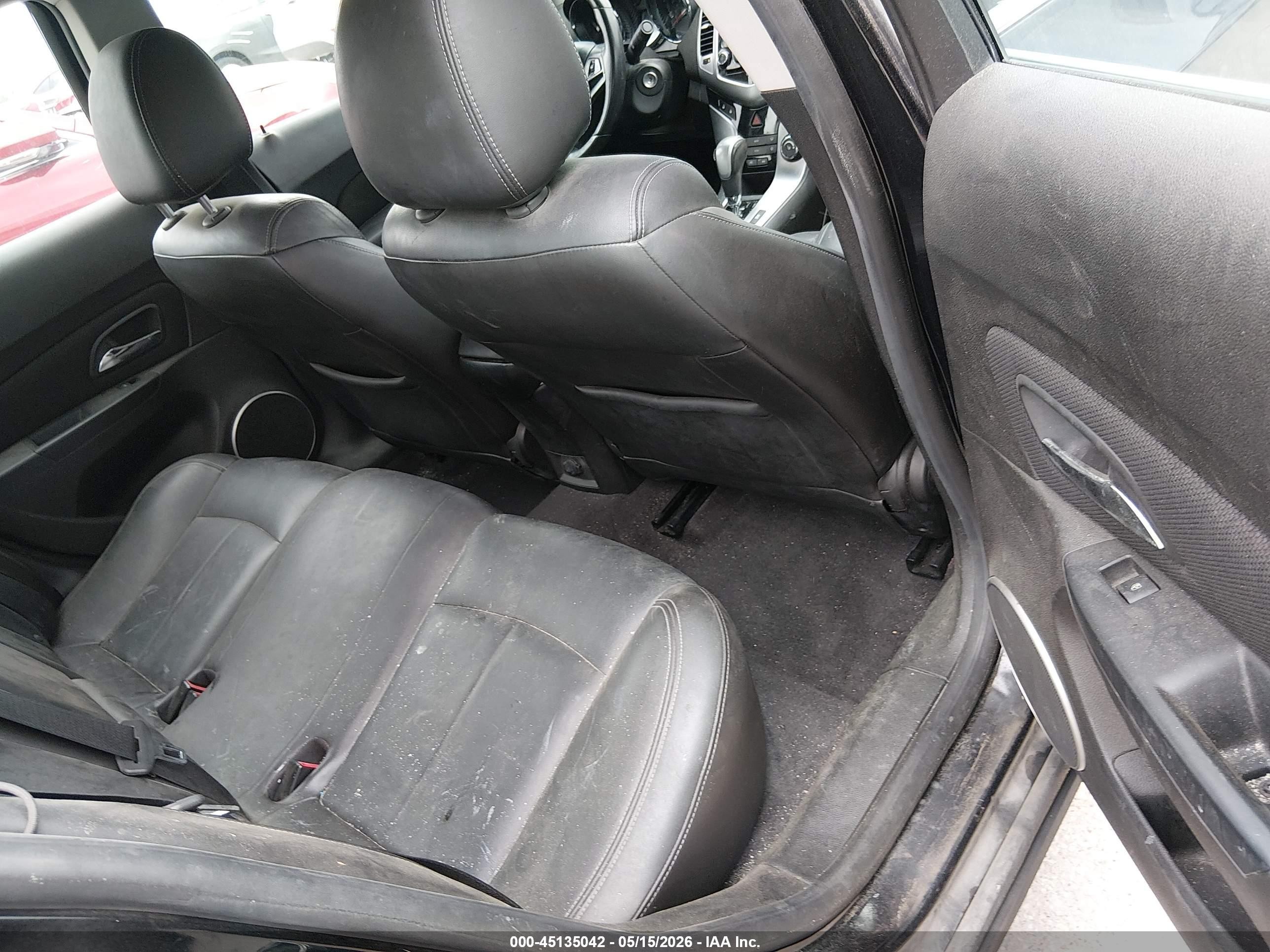 2011 Chevrolet Cruze Ltz Черный vin: 1G1PH5S93B7232076