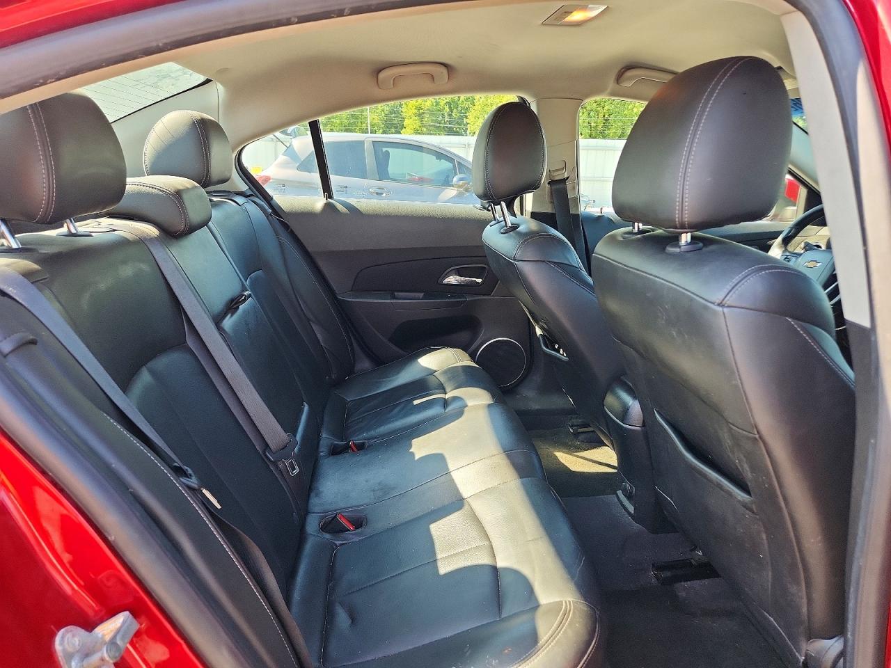 2011 Chevrolet Cruze Ltz Red vin: 1G1PH5S94B7247024