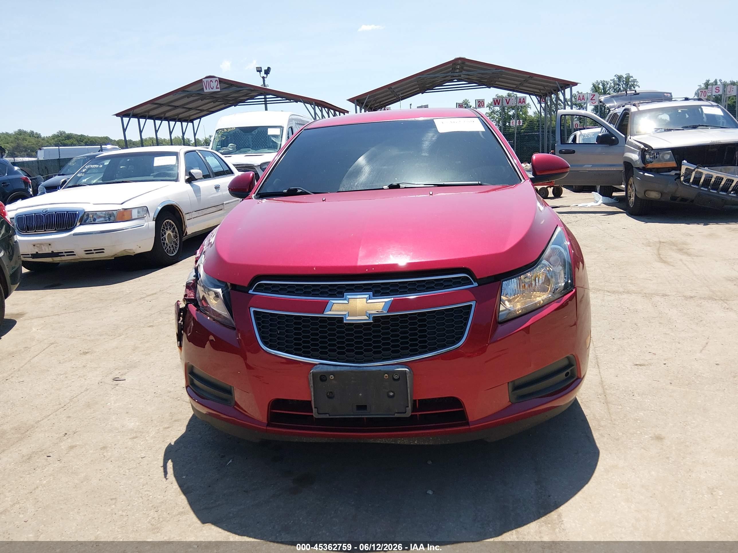 2011 Chevrolet Cruze Ltz Красный vin: 1G1PH5S95B7182040