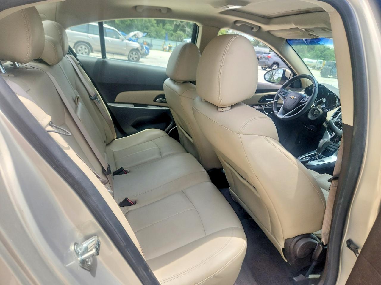 2011 Chevrolet Cruze Ltz Beige vin: 1G1PH5S96B7307126