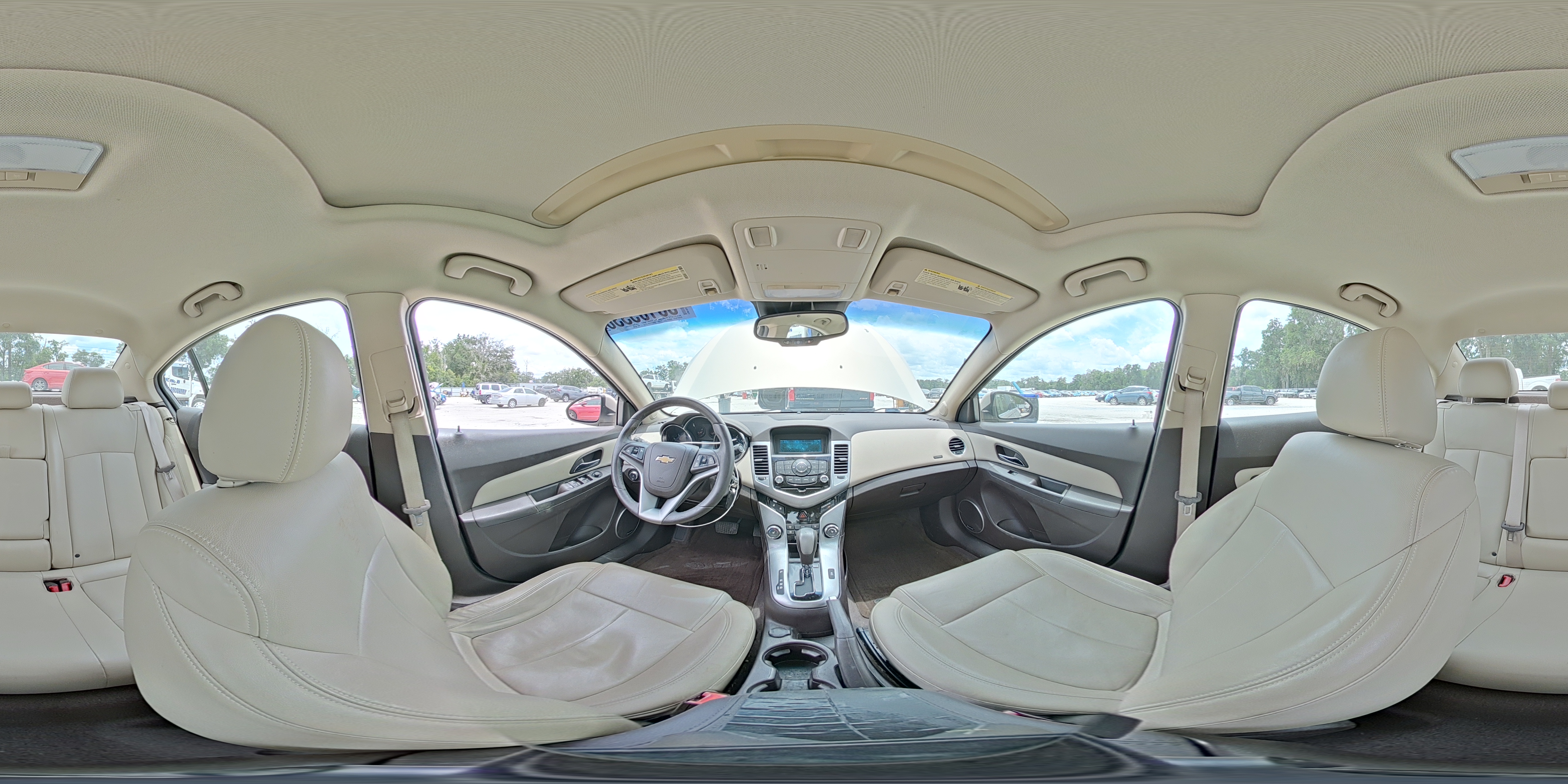 2011 Chevrolet Cruze Ltz Beige vin: 1G1PH5S96B7307126