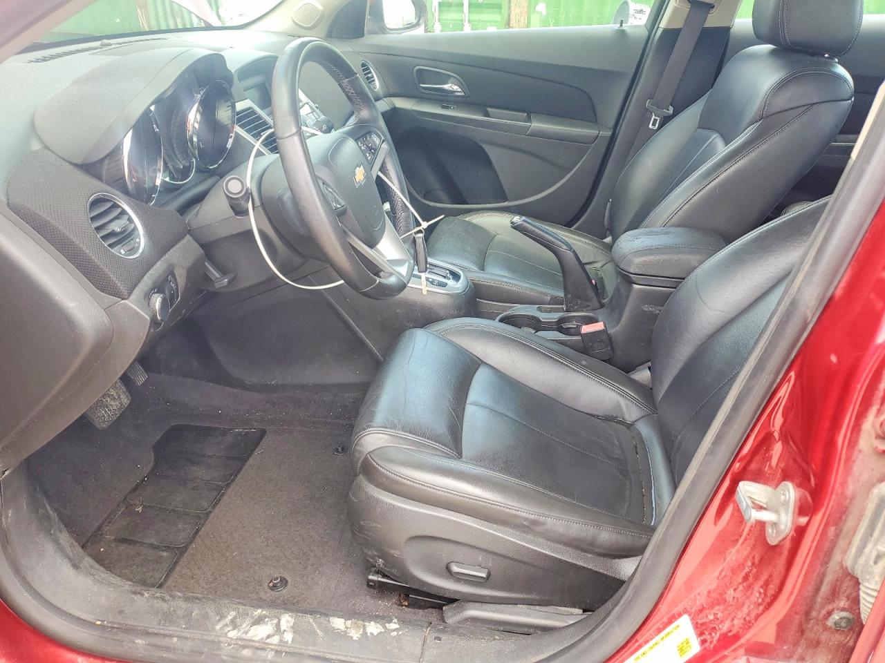 2011 Chevrolet Cruze Ltz Maroon vin: 1G1PH5S98B7133558