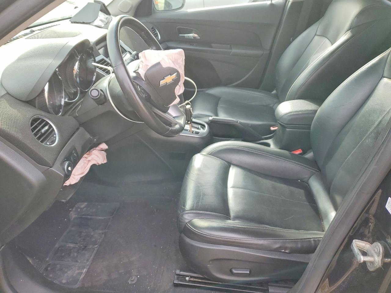 2011 Chevrolet Cruze Ltz Black vin: 1G1PH5S98B7158346
