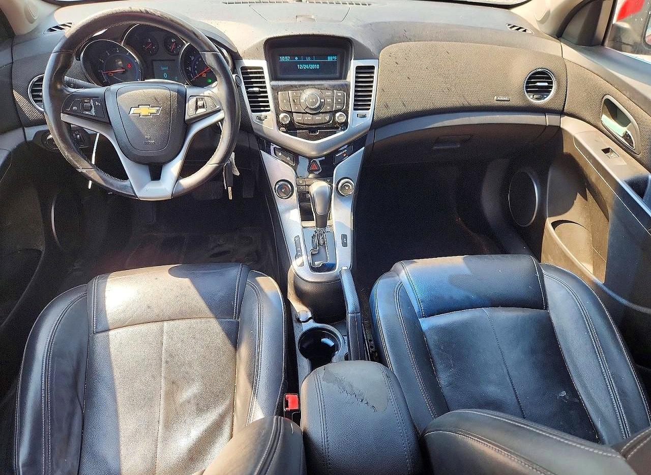 2011 Chevrolet Cruze Ltz Red vin: 1G1PH5S98B7230551