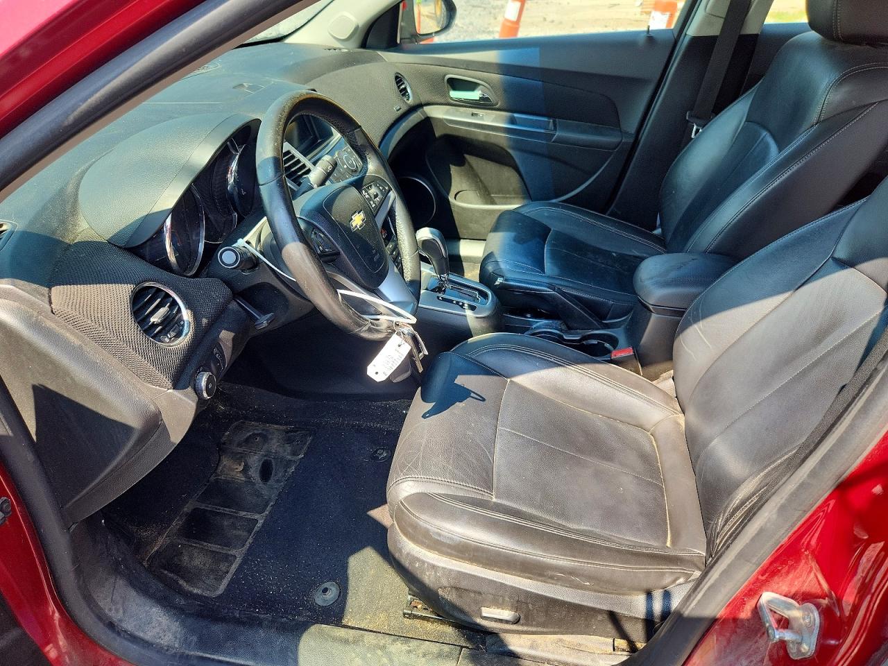 2011 Chevrolet Cruze Ltz Red vin: 1G1PH5S98B7230551