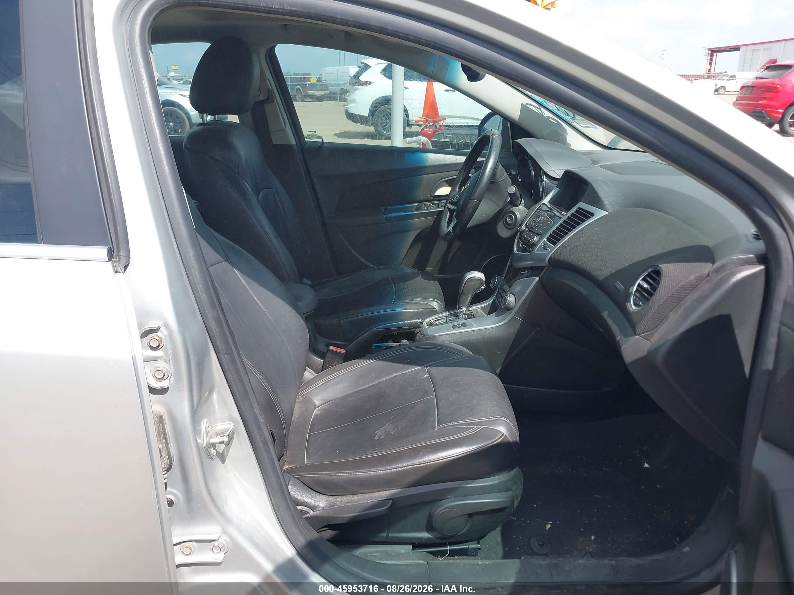 2011 Chevrolet Cruze Ltz Silver vin: 1G1PH5S98B7266031