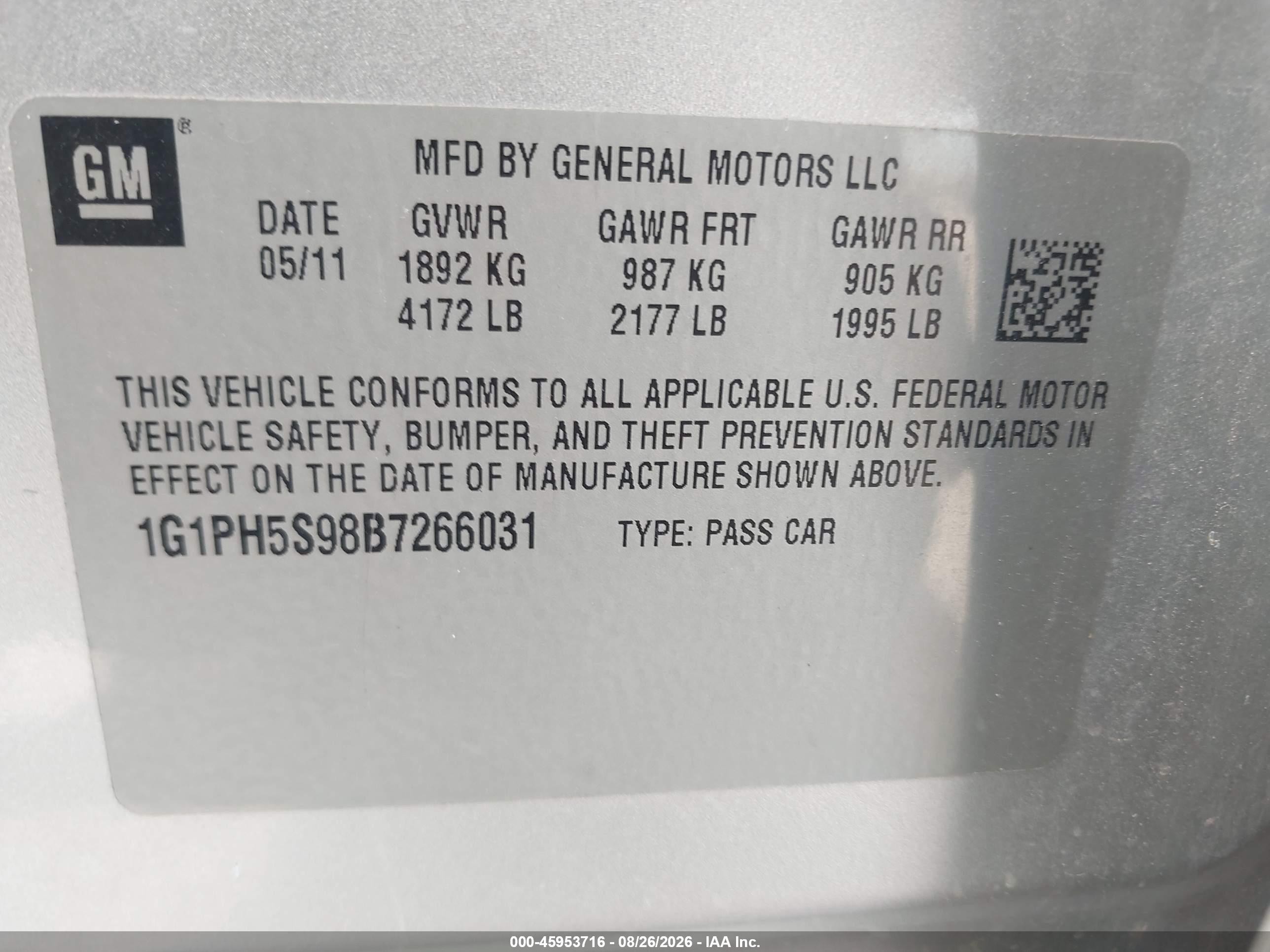 2011 Chevrolet Cruze Ltz Silver vin: 1G1PH5S98B7266031