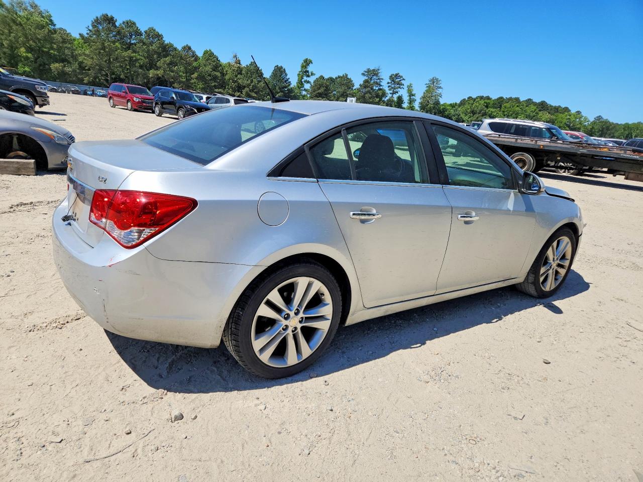2011 Chevrolet Cruze Ltz Серебряный vin: 1G1PH5S98B7307452
