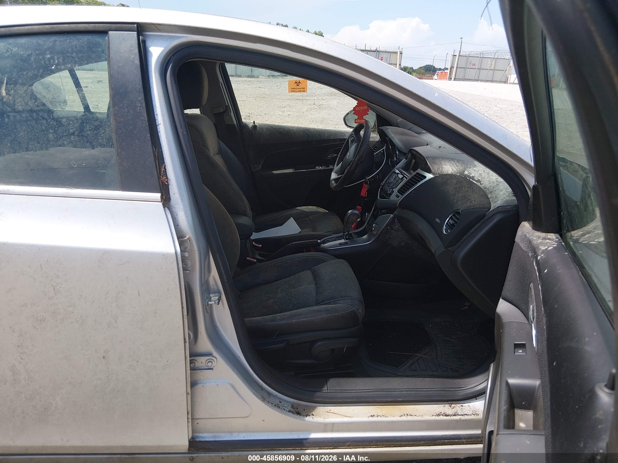 2011 Chevrolet Cruze Ltz Silver vin: 1G1PH5S99B7144634