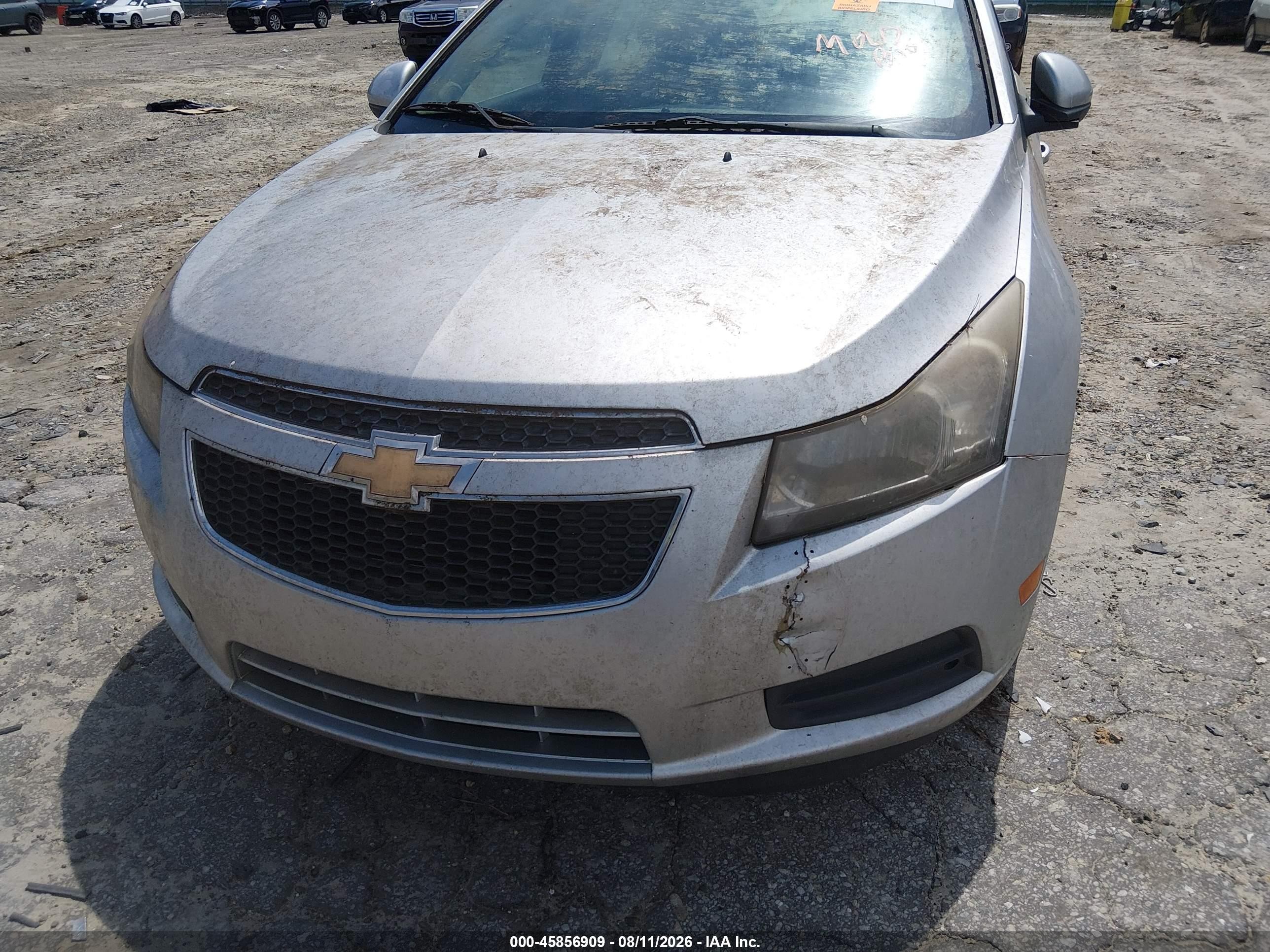 2011 Chevrolet Cruze Ltz Silver vin: 1G1PH5S99B7144634