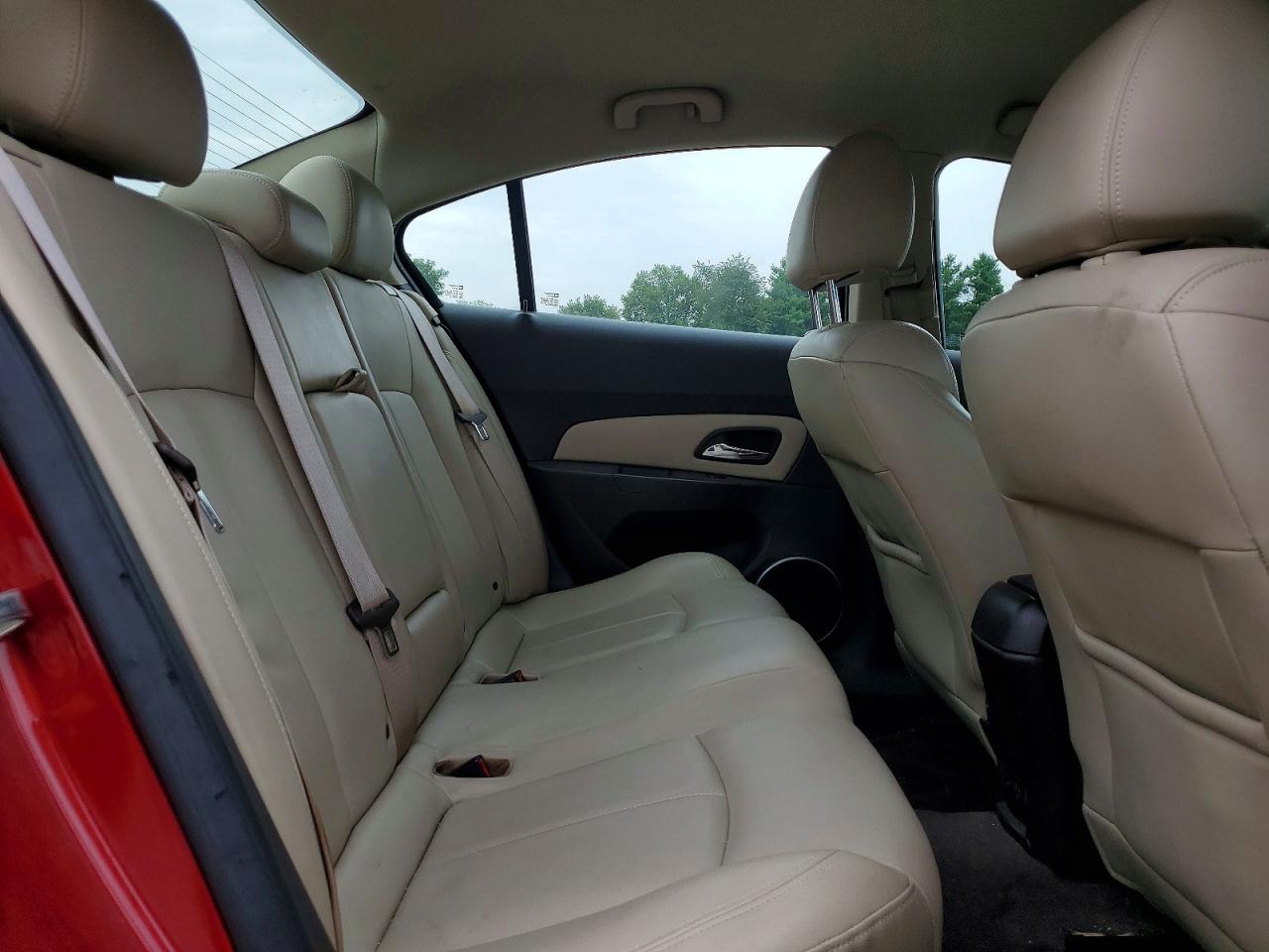2011 Chevrolet Cruze Ltz Red vin: 1G1PH5S99B7183742