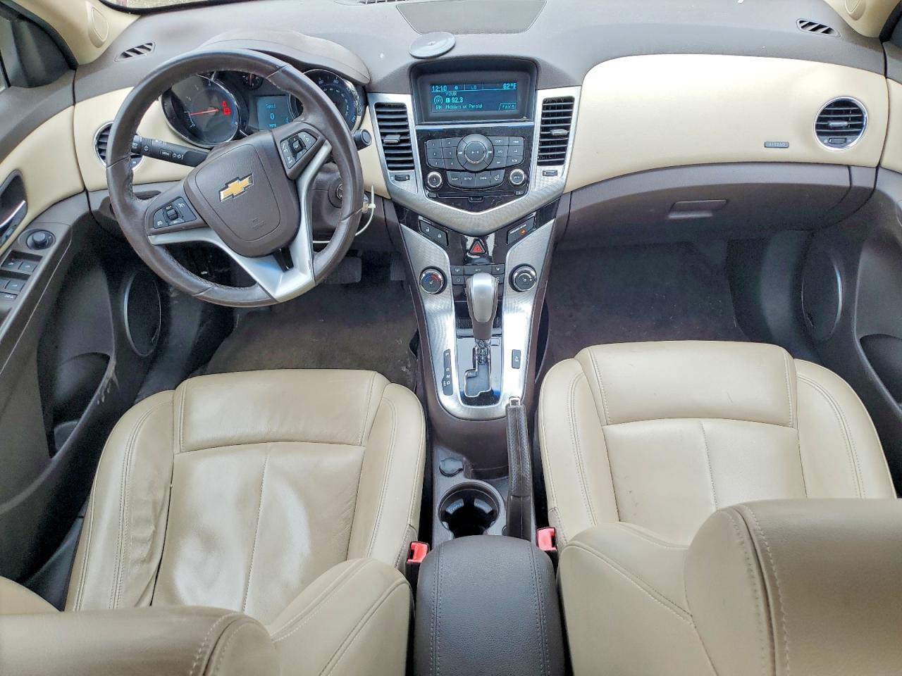 2011 Chevrolet Cruze Ltz Red vin: 1G1PH5S99B7183742