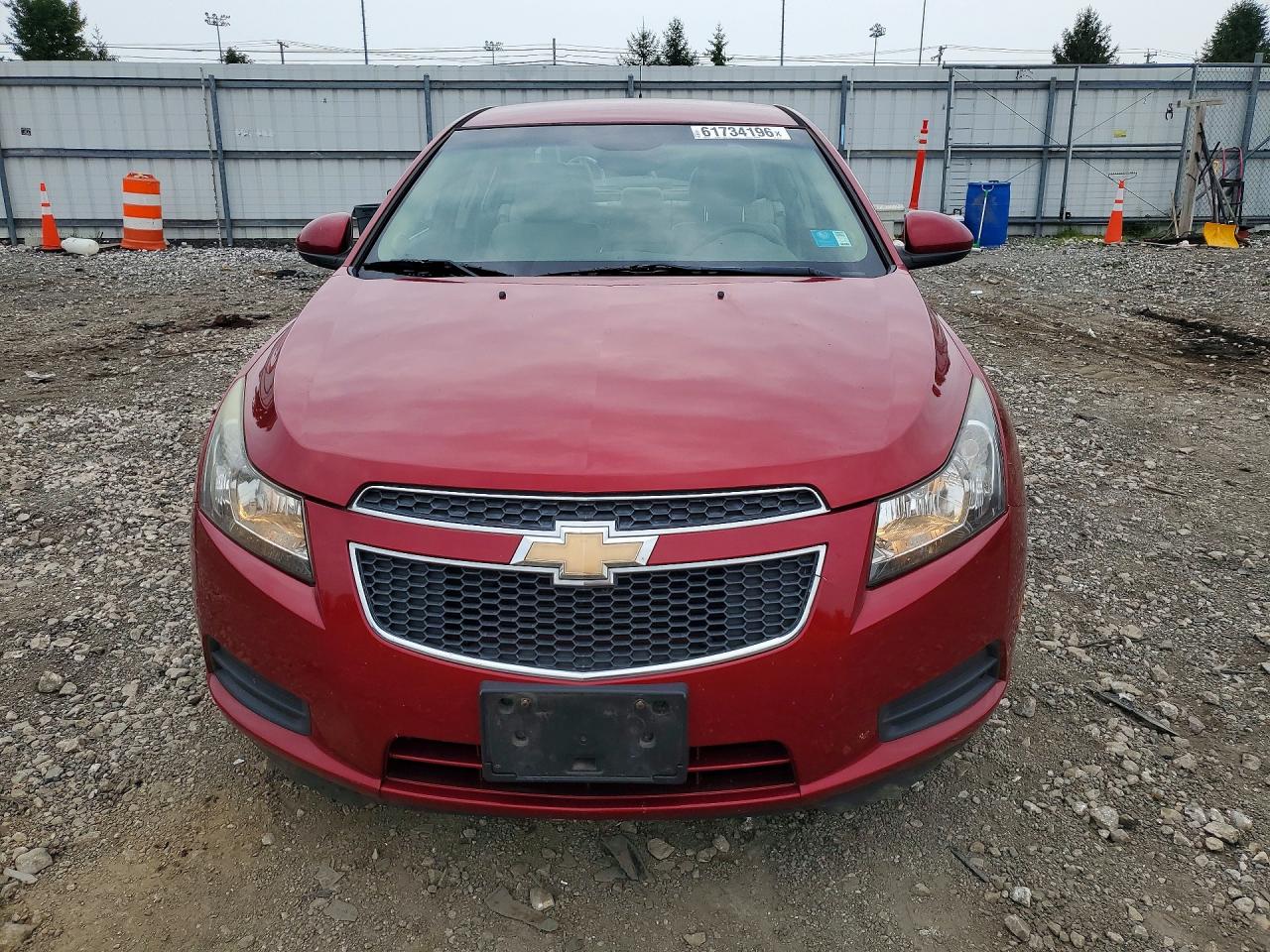 2011 Chevrolet Cruze Ltz Red vin: 1G1PH5S99B7183742