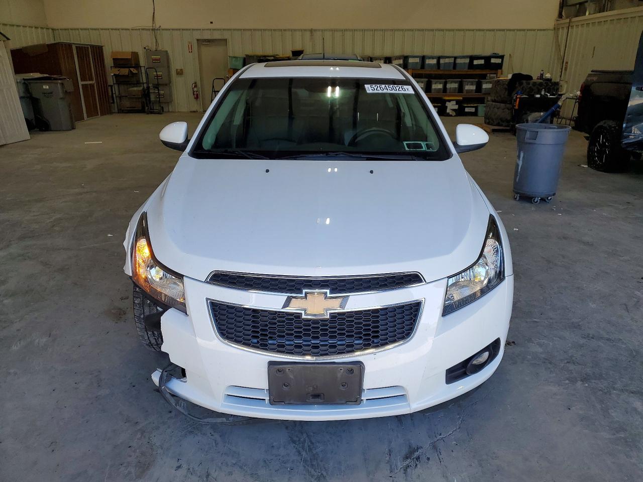 2011 Chevrolet Cruze Ltz White vin: 1G1PH5S99B7271092