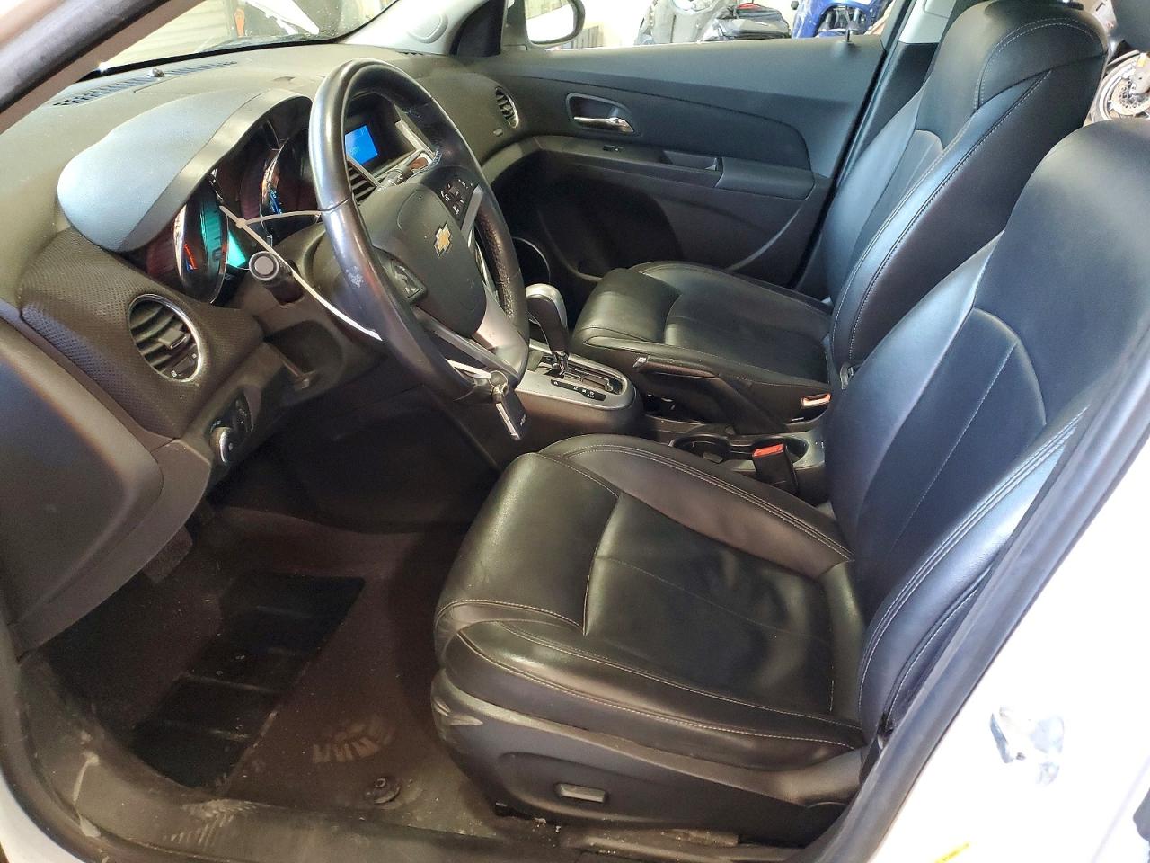 2011 Chevrolet Cruze Ltz White vin: 1G1PH5S99B7271092