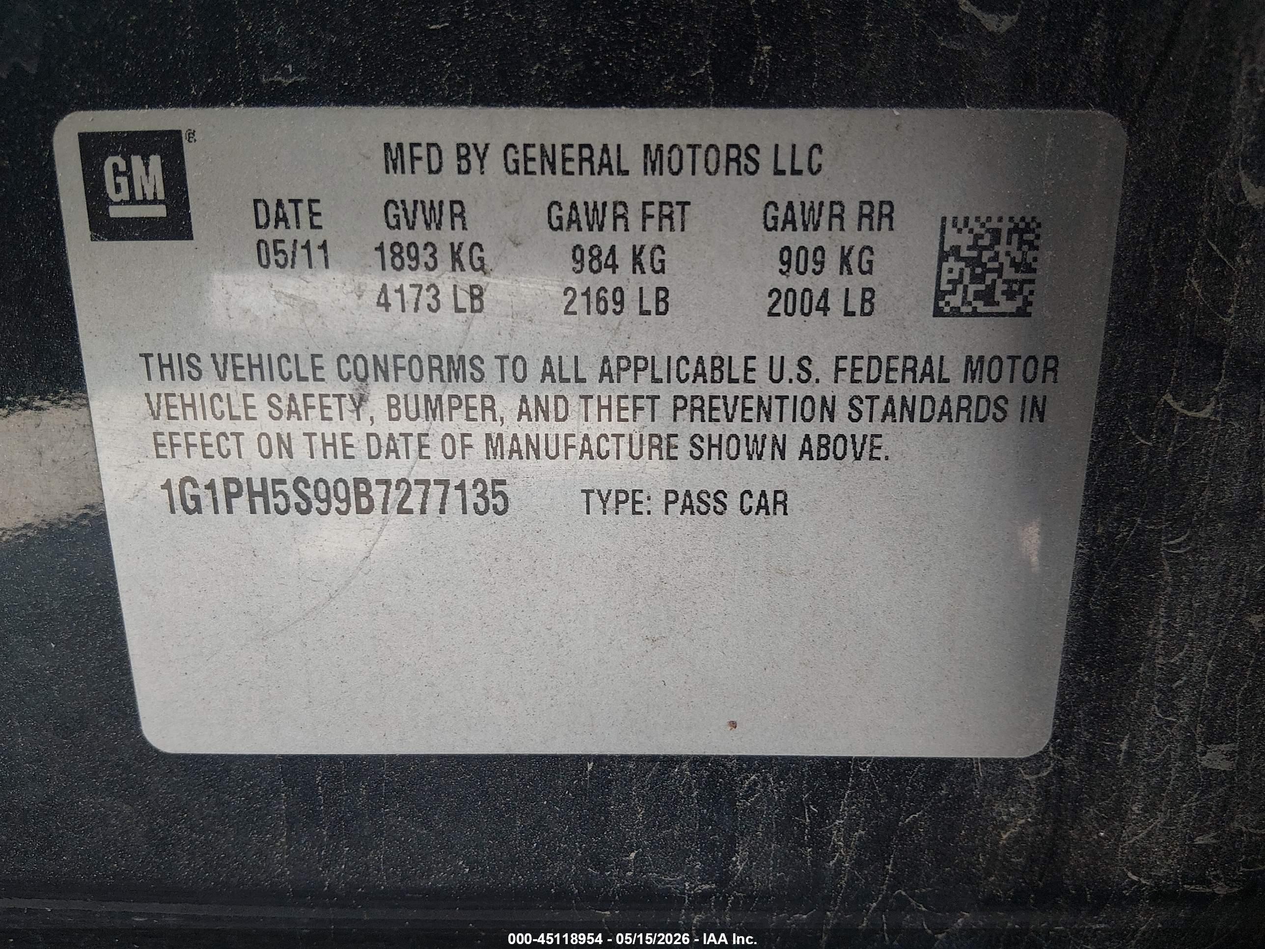 2011 Chevrolet Cruze Ltz Черный vin: 1G1PH5S99B7277135