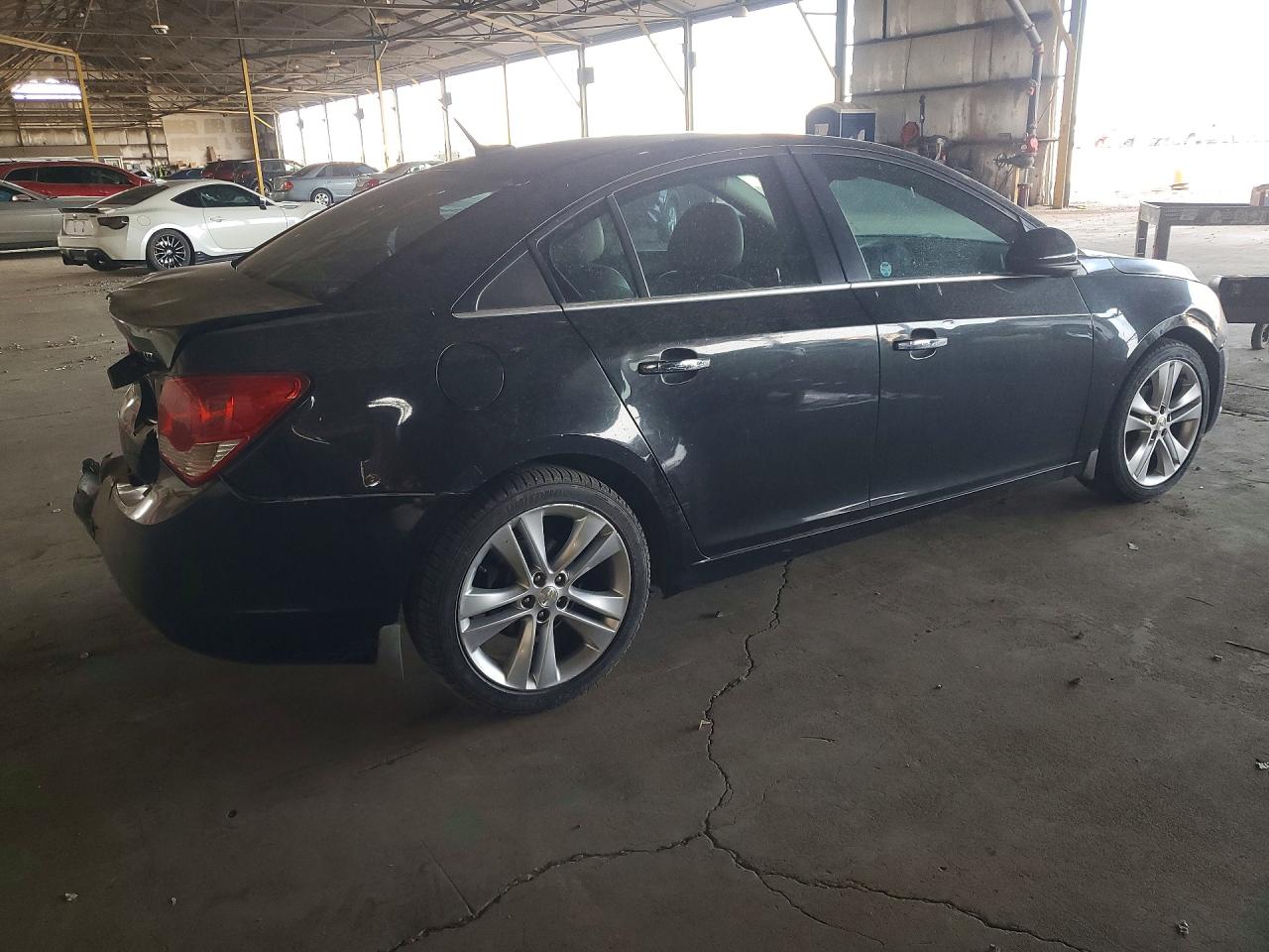 2011 Chevrolet Cruze Ltz Black vin: 1G1PH5S9XB7100271