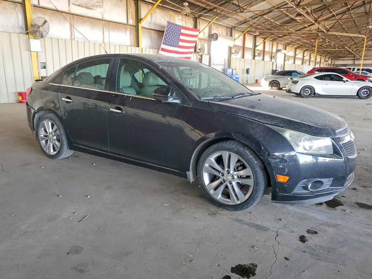 2011 Chevrolet Cruze Ltz Black vin: 1G1PH5S9XB7100271