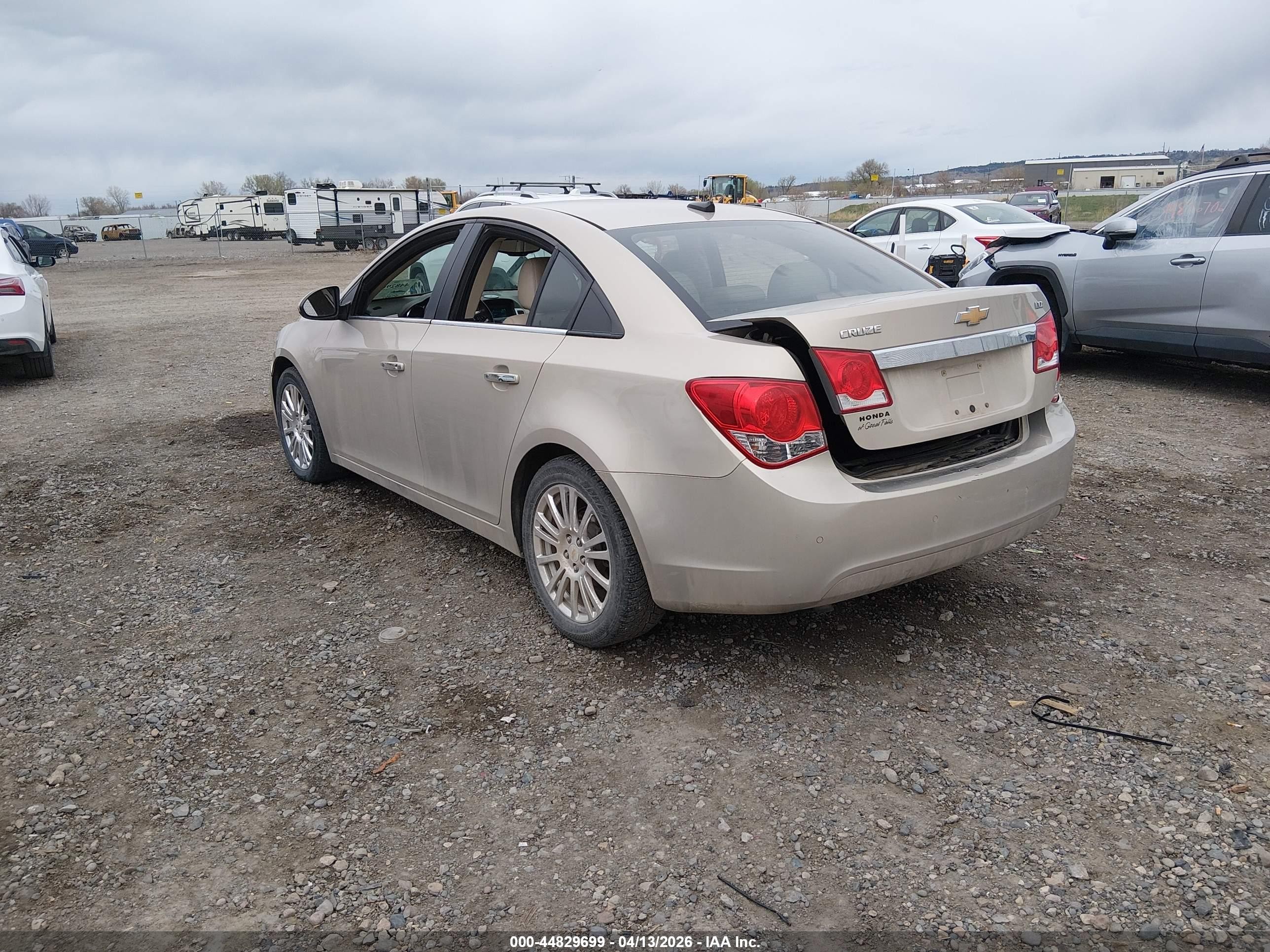 2011 Chevrolet Cruze Ltz Золотой vin: 1G1PH5S9XB7103977